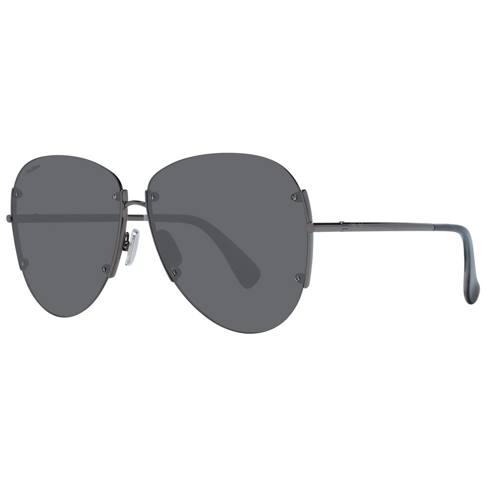 Gray Metal Sunglasses - ventzia