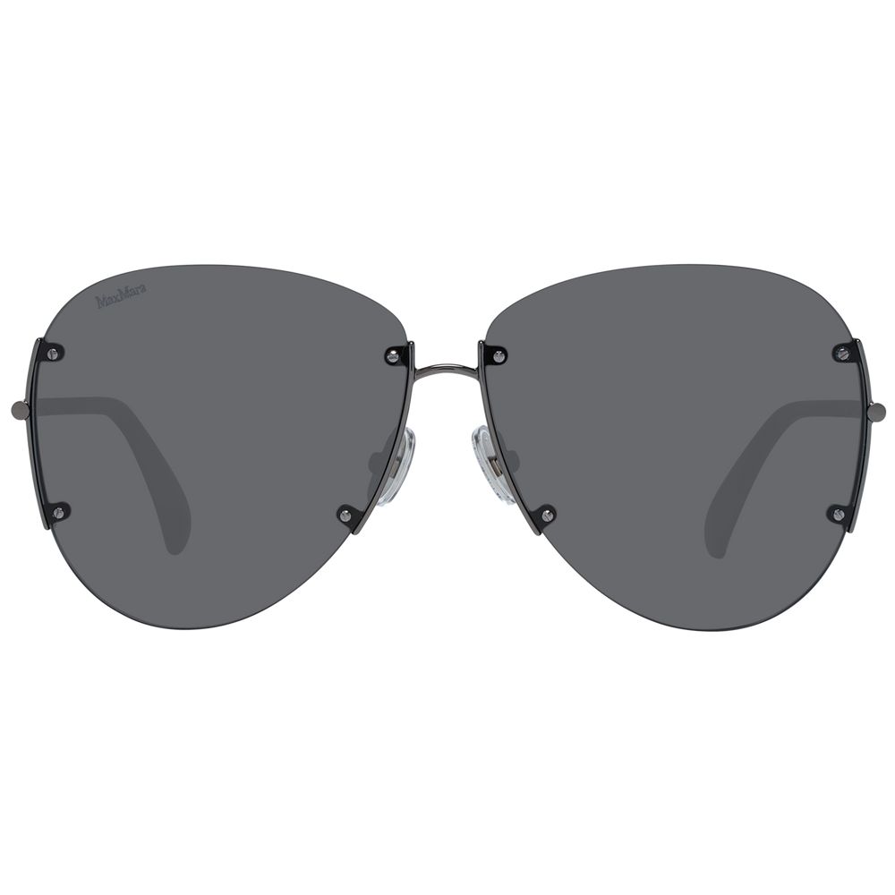 Gray Metal Sunglasses - ventzia