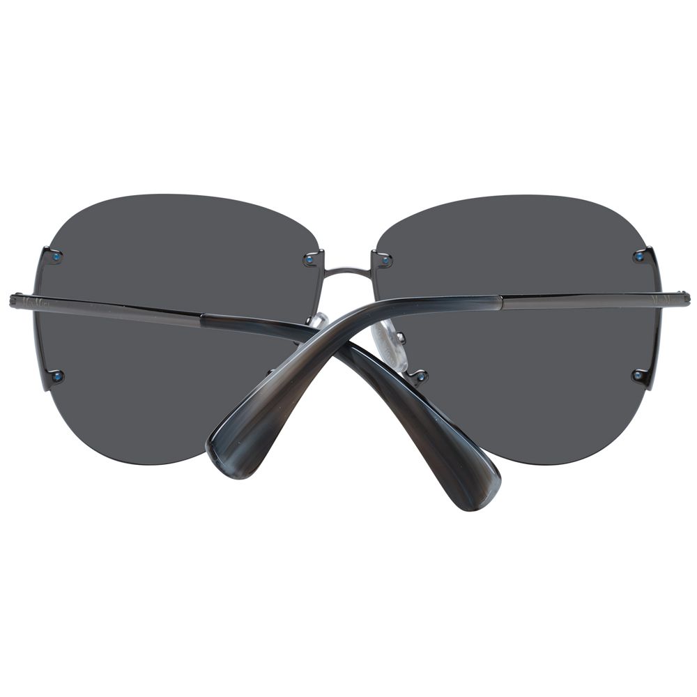 Gray Metal Sunglasses - ventzia