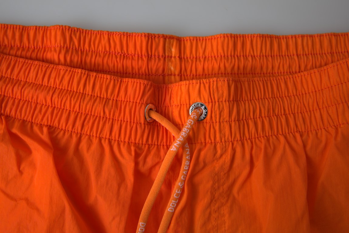 Orange Blue Gradient Beachwear Swimwear Shorts - ventzia