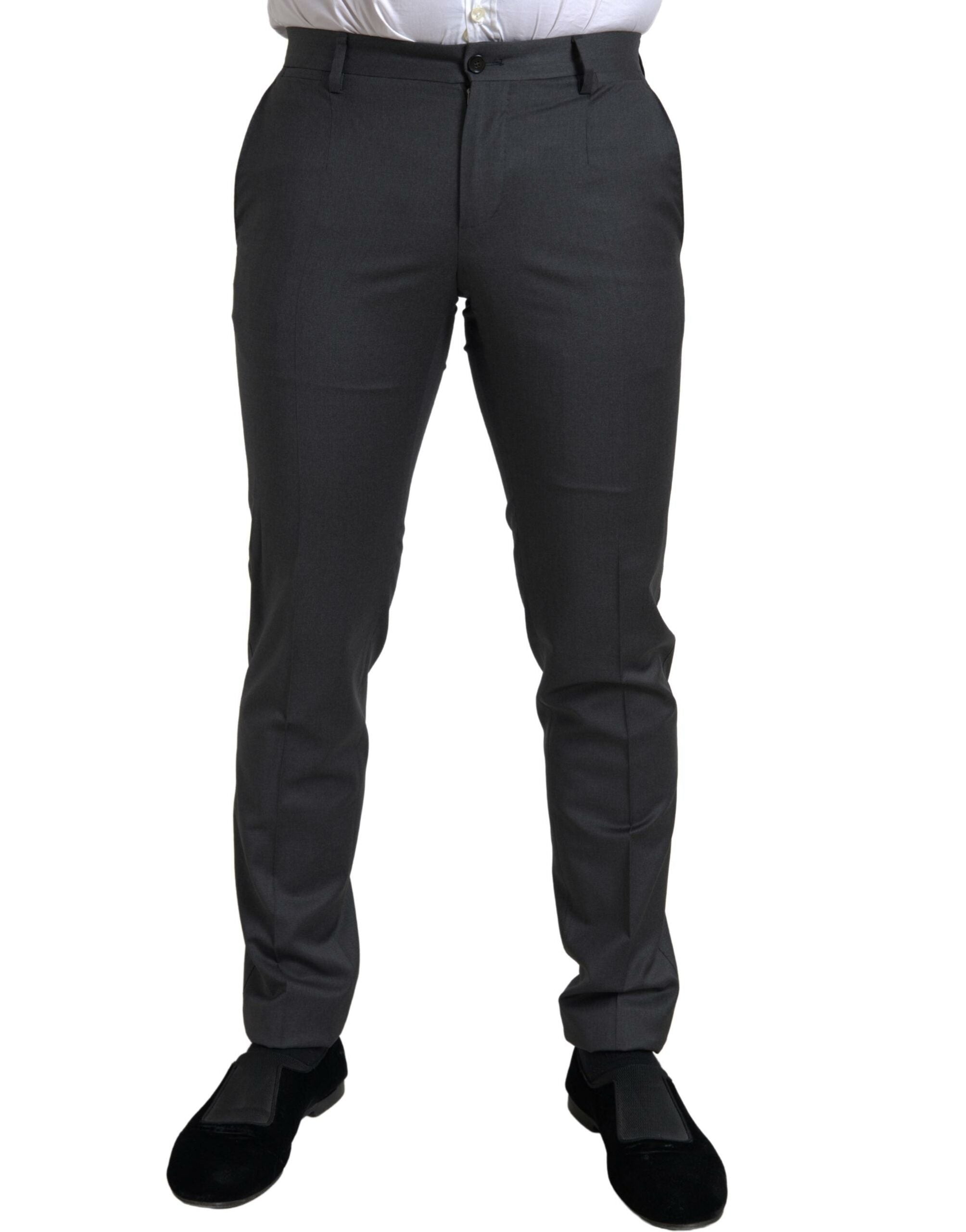 Gray 2 Piece Double Breasted SICILIA Suit - ventzia