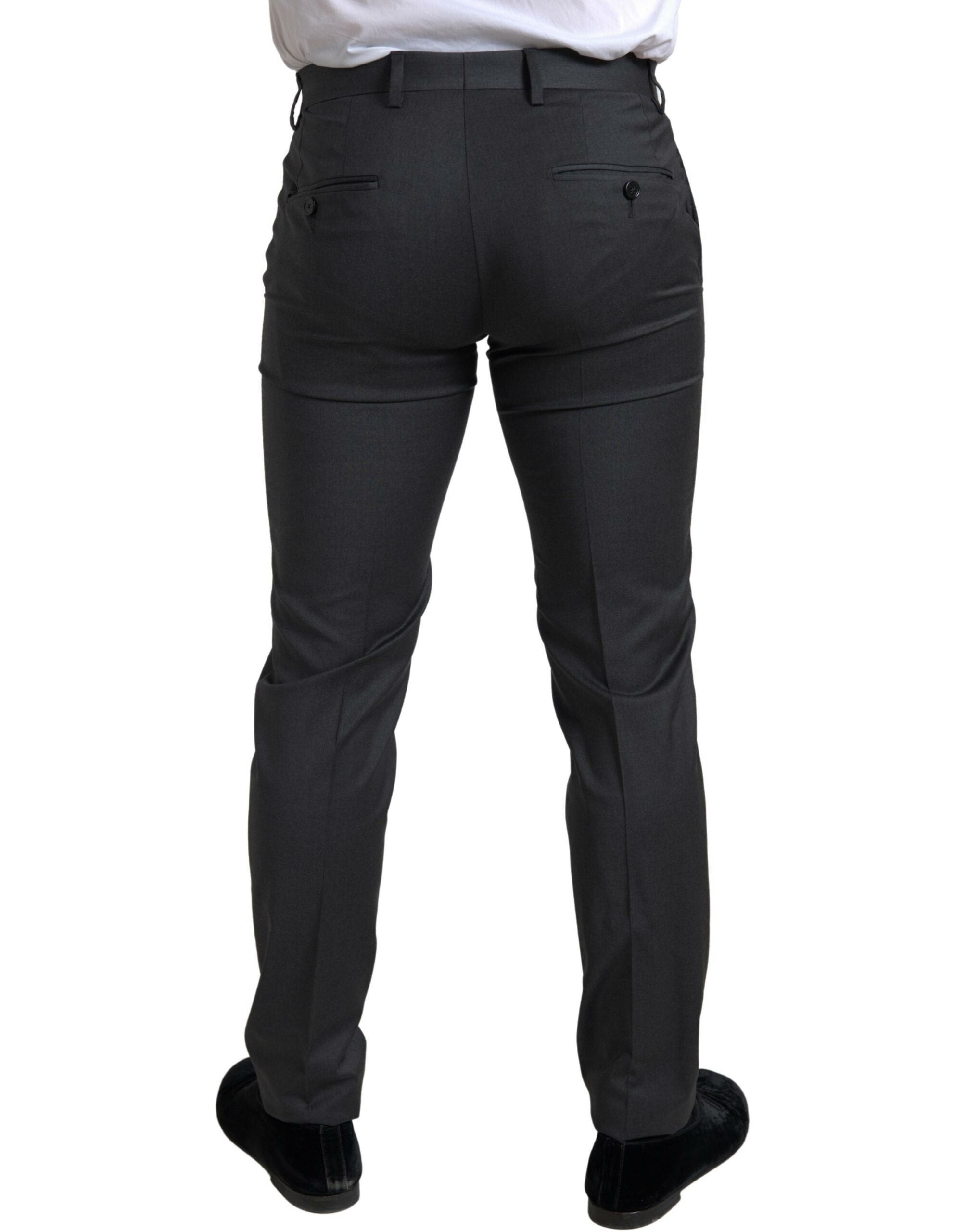 Gray 2 Piece Double Breasted SICILIA Suit - ventzia