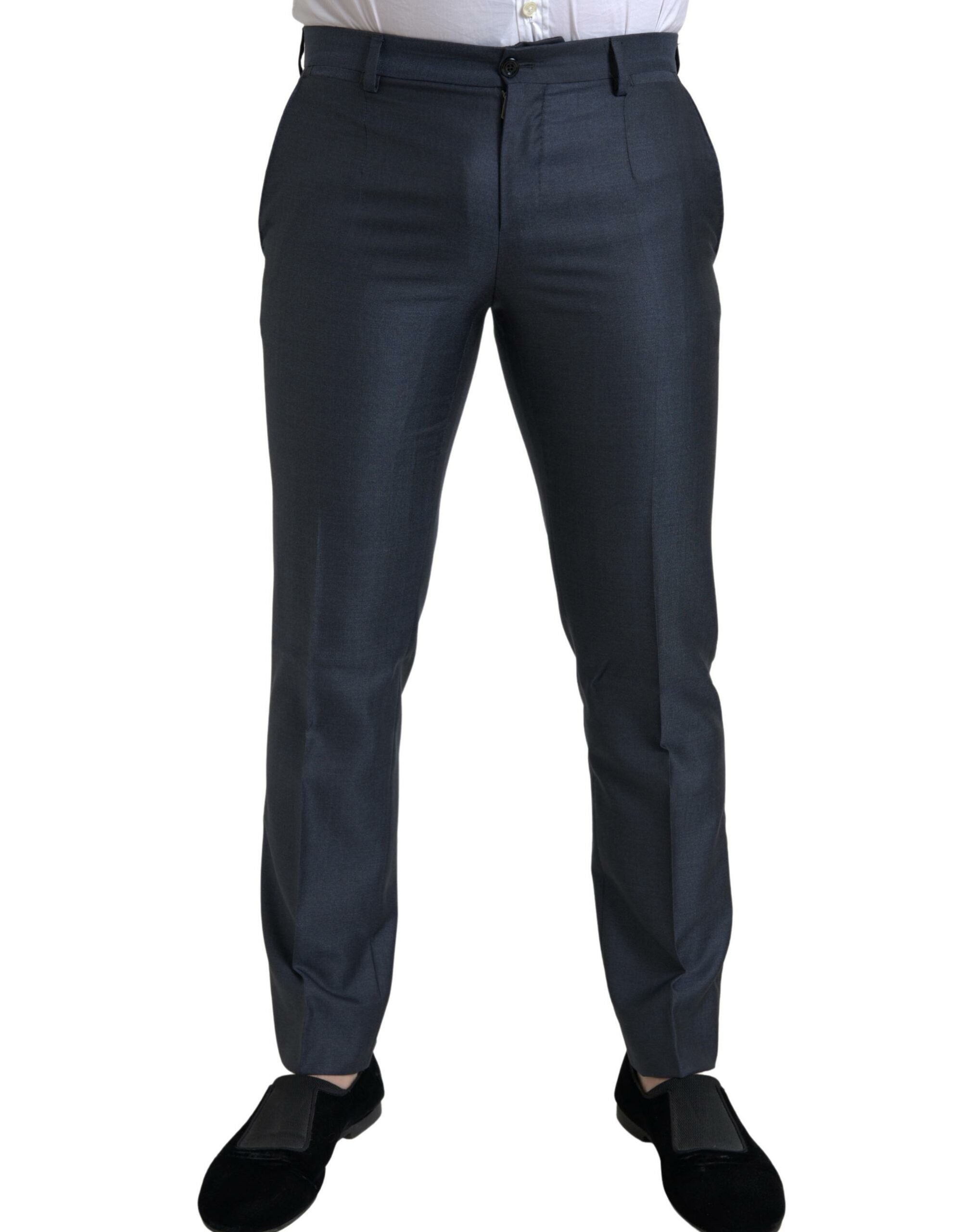 Blue 2 Piece Double Breasted MARTINI Suit - ventzia