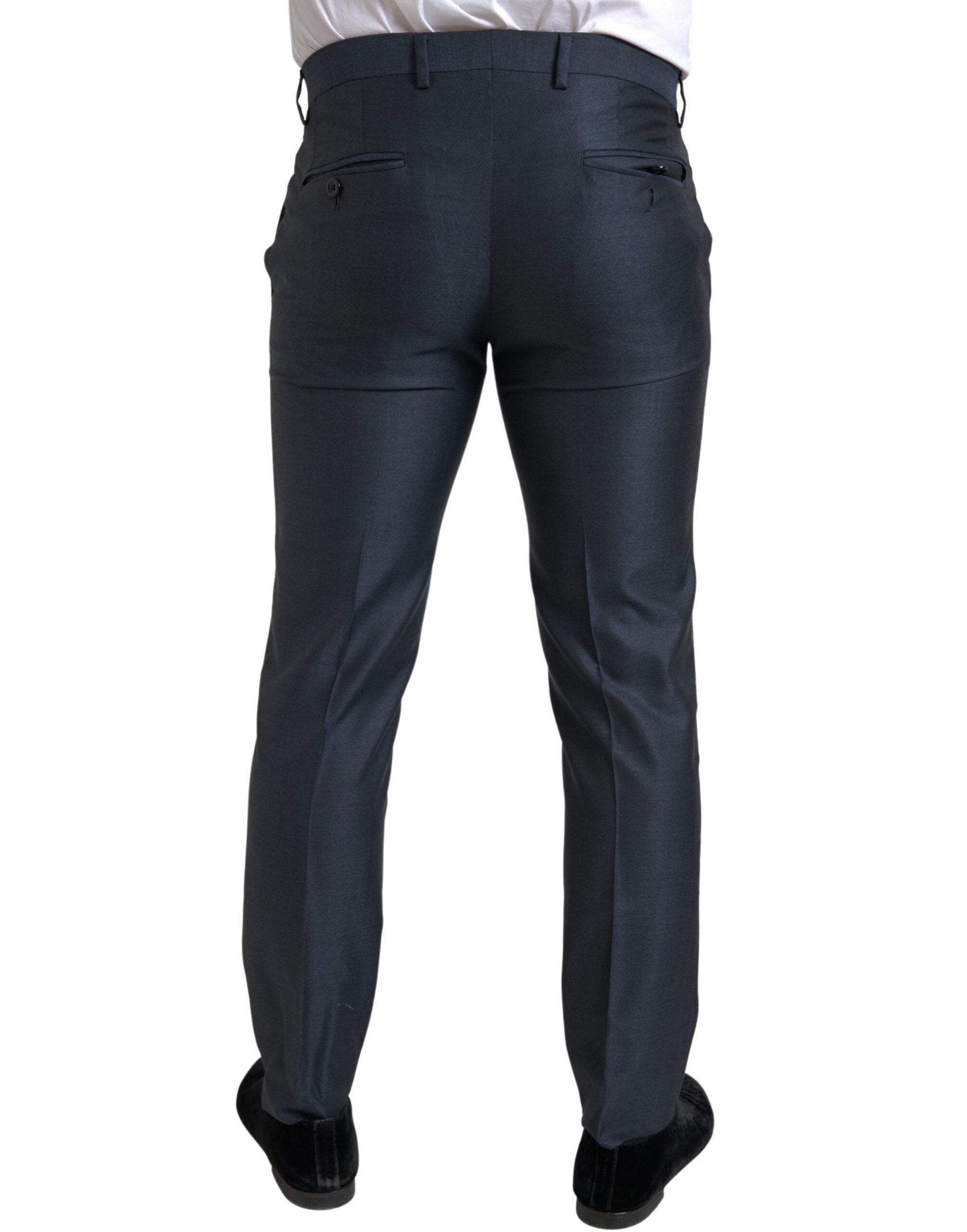 Blue 2 Piece Double Breasted MARTINI Suit - ventzia