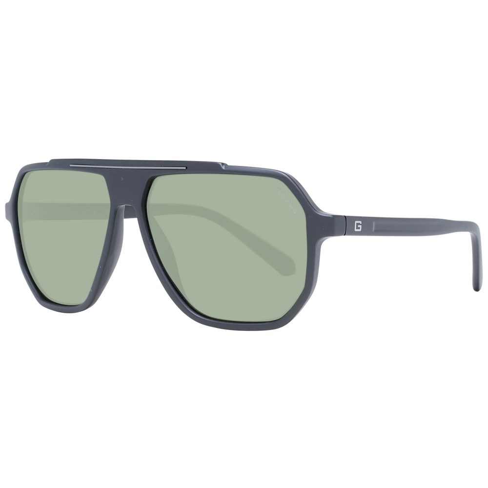 Black Plastic Sunglasses - ventzia