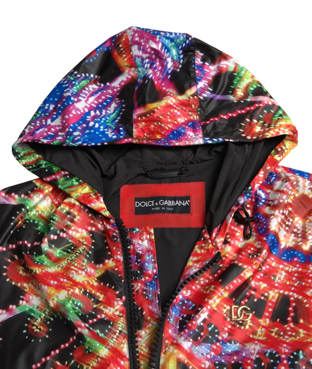 Multicolor Hooded Sweatshirt Sweater - ventzia
