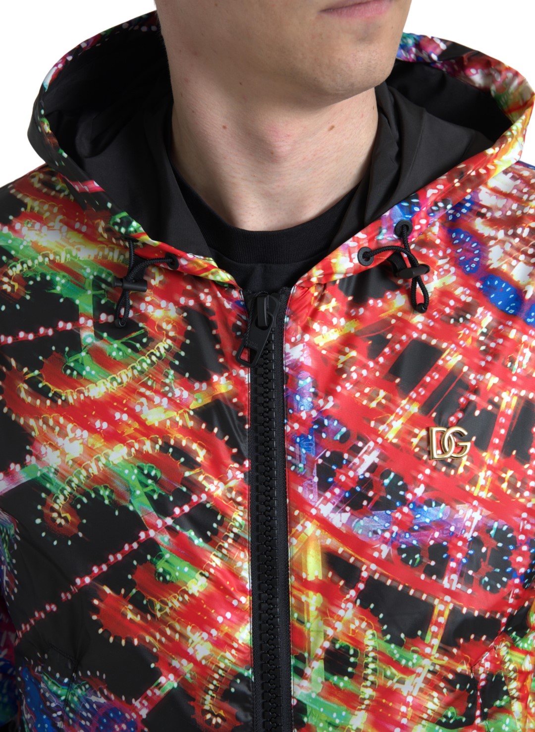 Multicolor Hooded Sweatshirt Sweater - ventzia