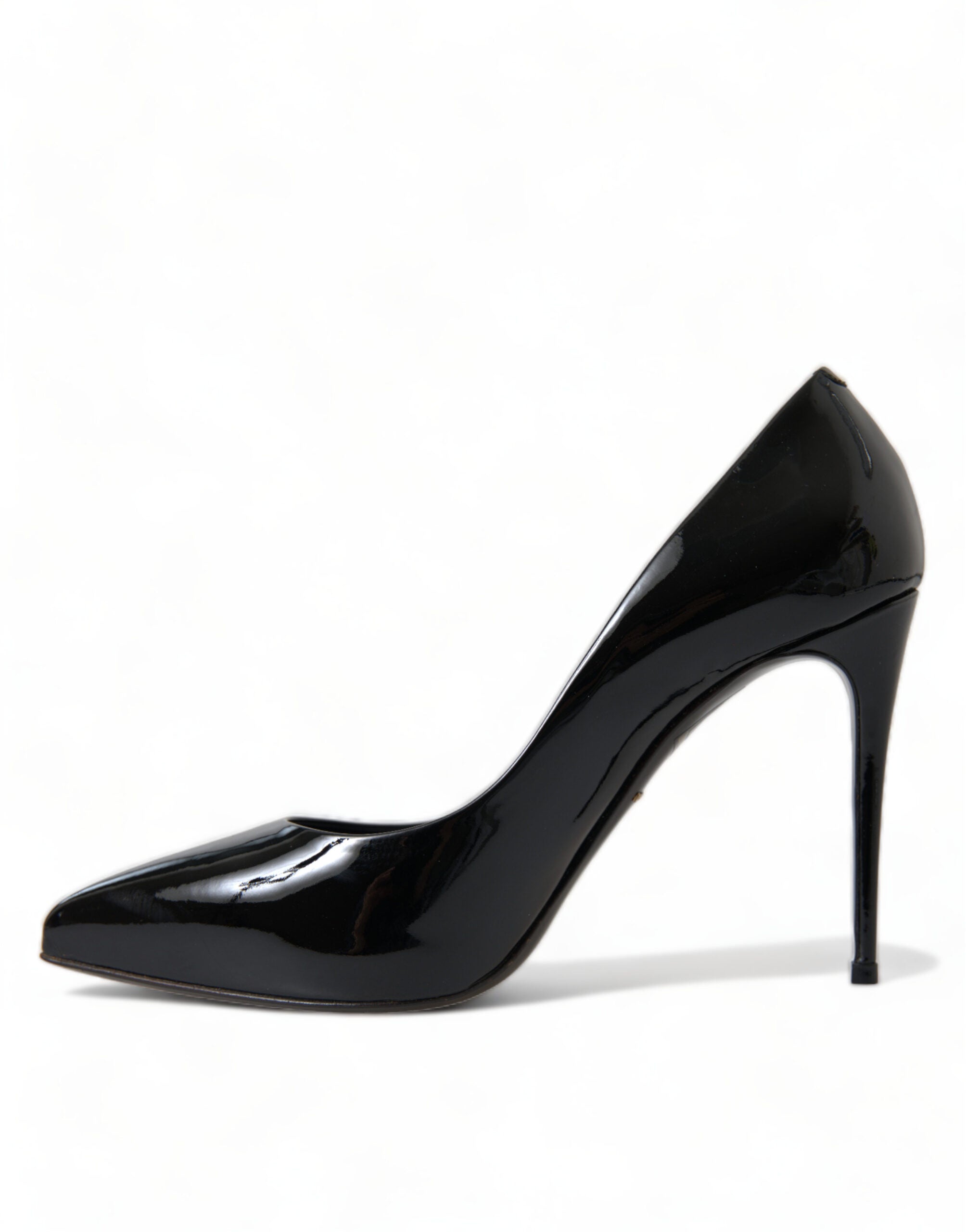 Black Patent Leather Pumps Heels Shoes - ventzia