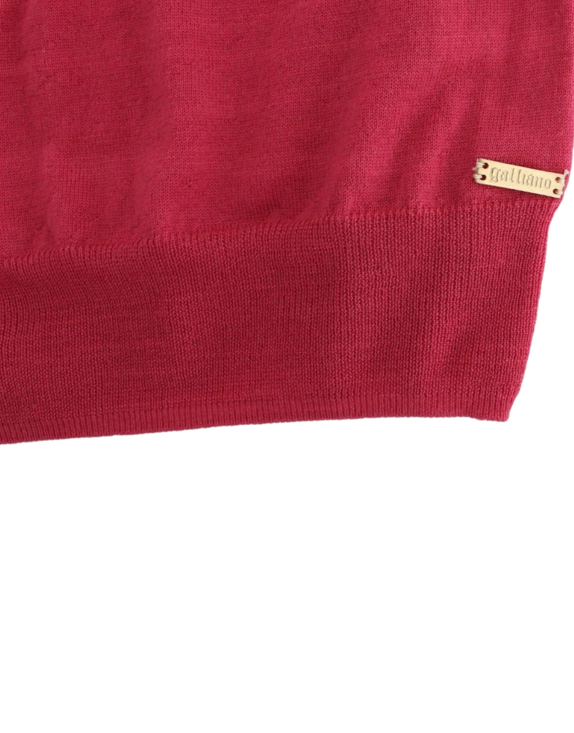 Elegant Pink Sleeveless Wool Knit Top - ventzia