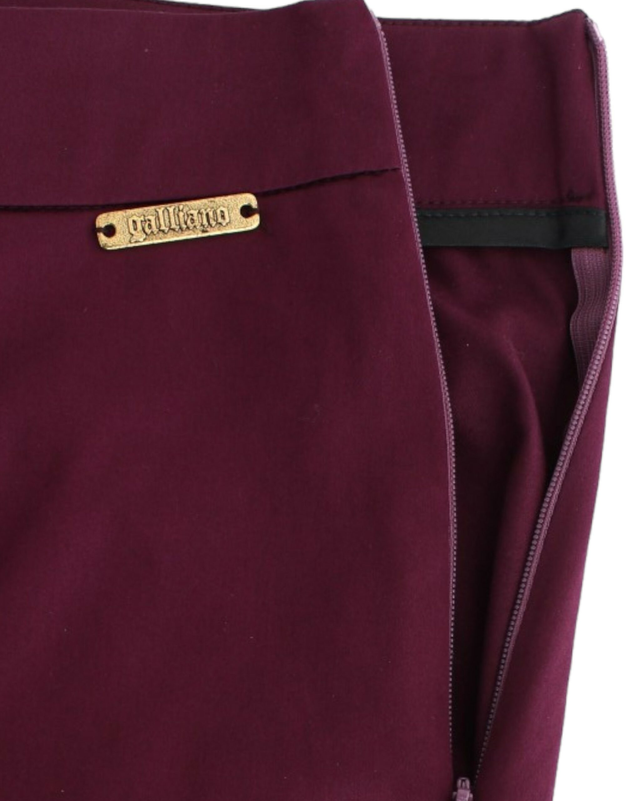 Elegant Purple Slim Pants - ventzia