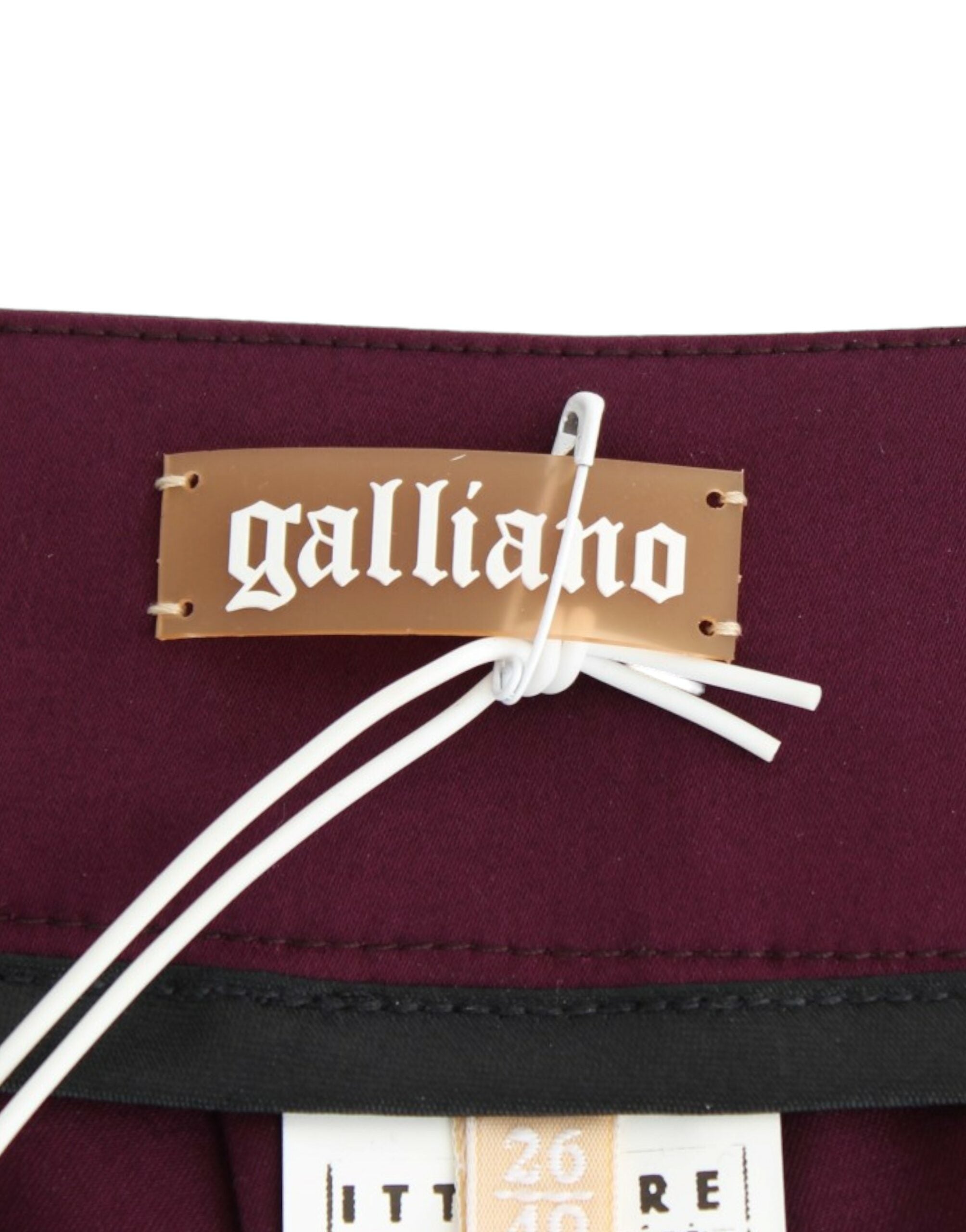 Purple slim fit pants - ventzia