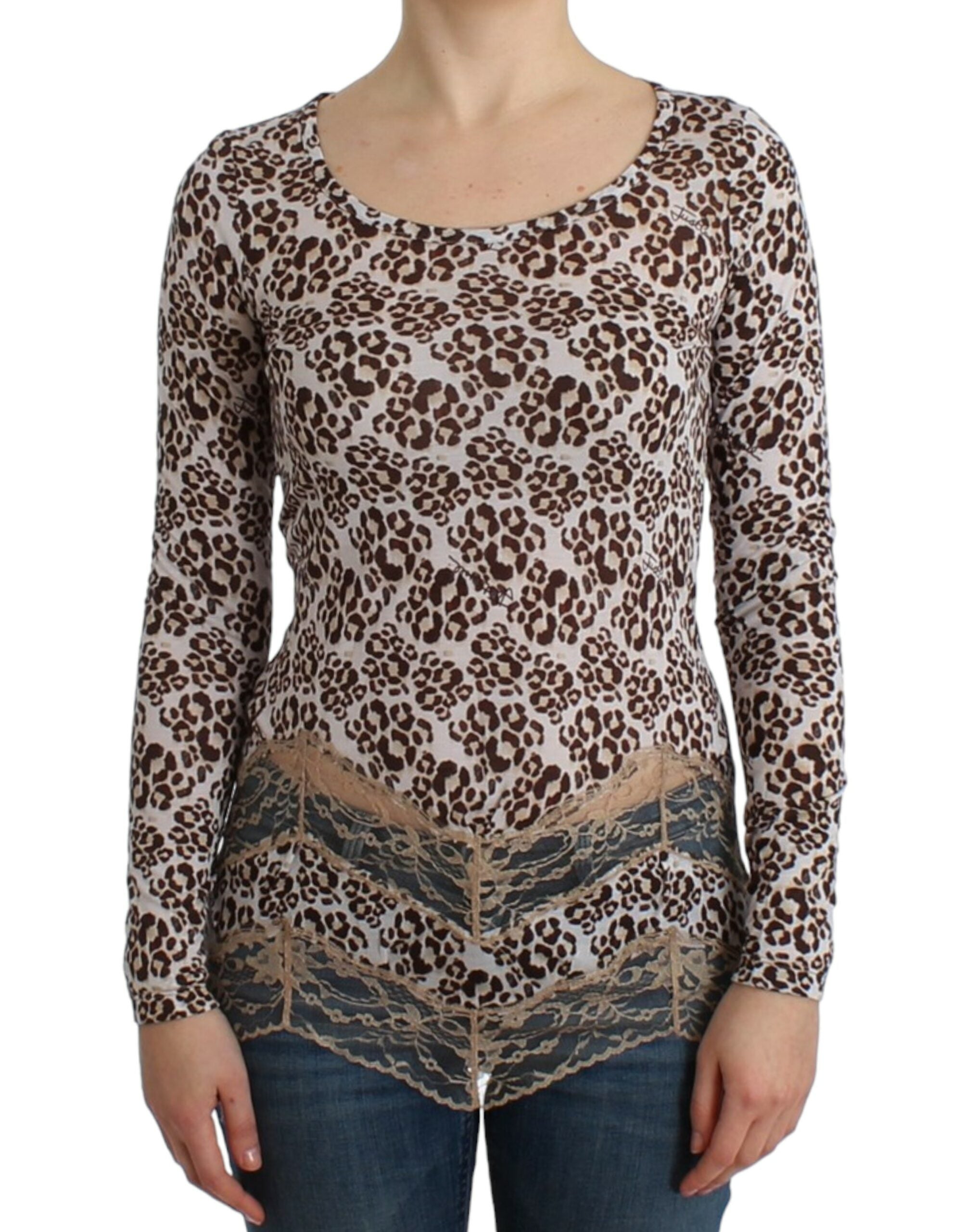 Elegant Floral Lace Longsleeve Top - ventzia