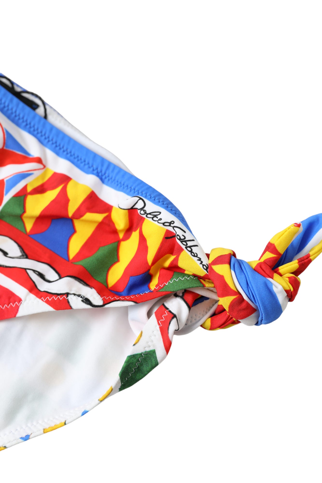 Multicolor Carretto Bottom Swim Beachwear Bikini - ventzia