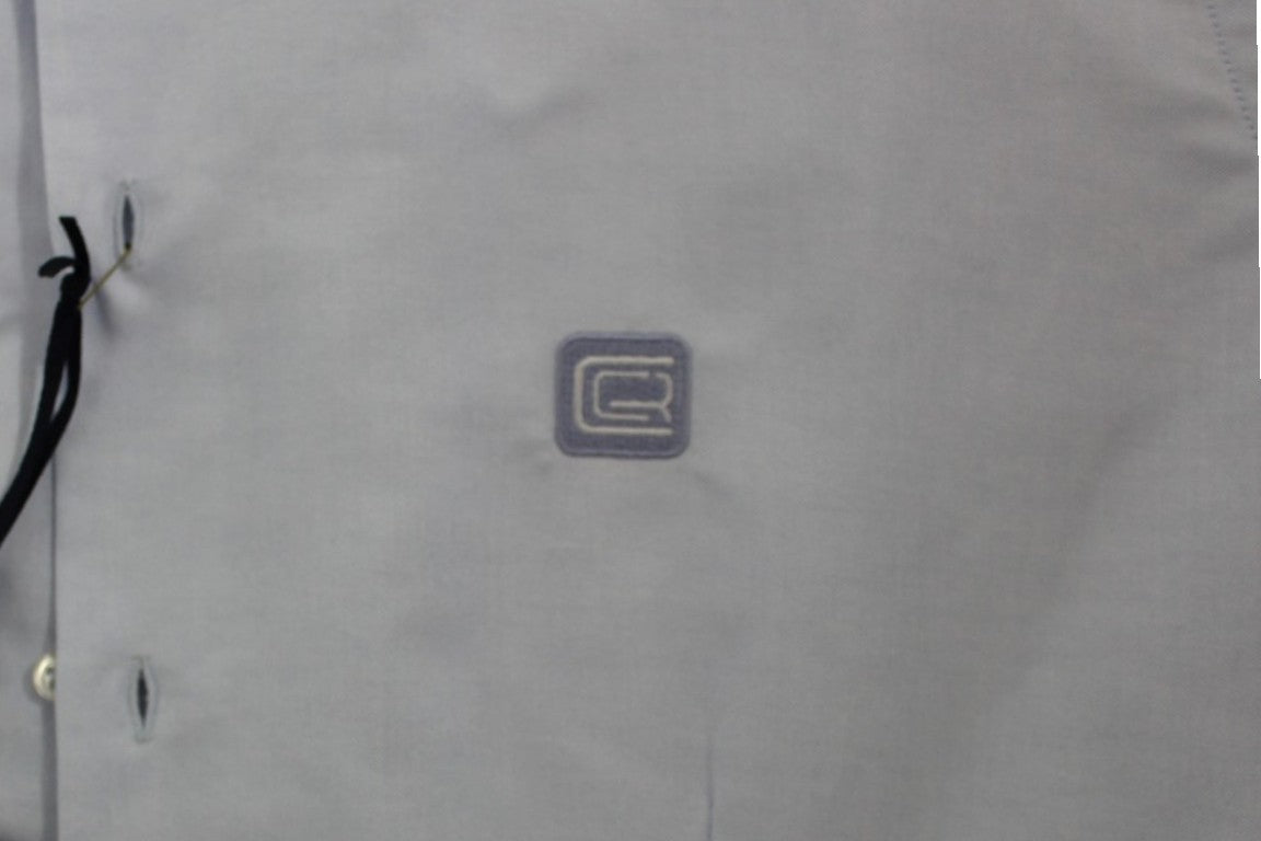 Elegant Light Blue Italian Cotton Shirt - ventzia