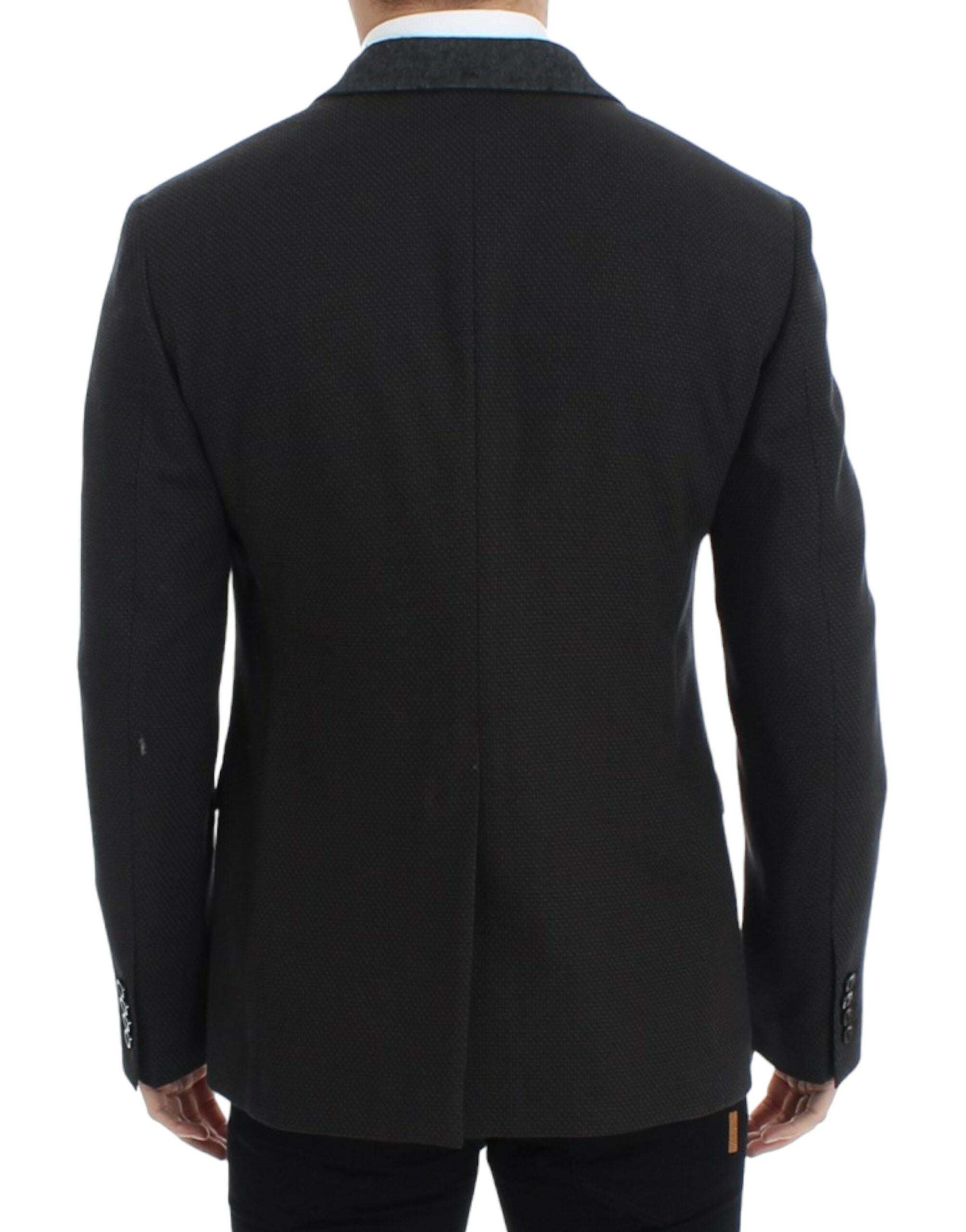 Elegant Slim Fit Double Breasted Blazer - ventzia