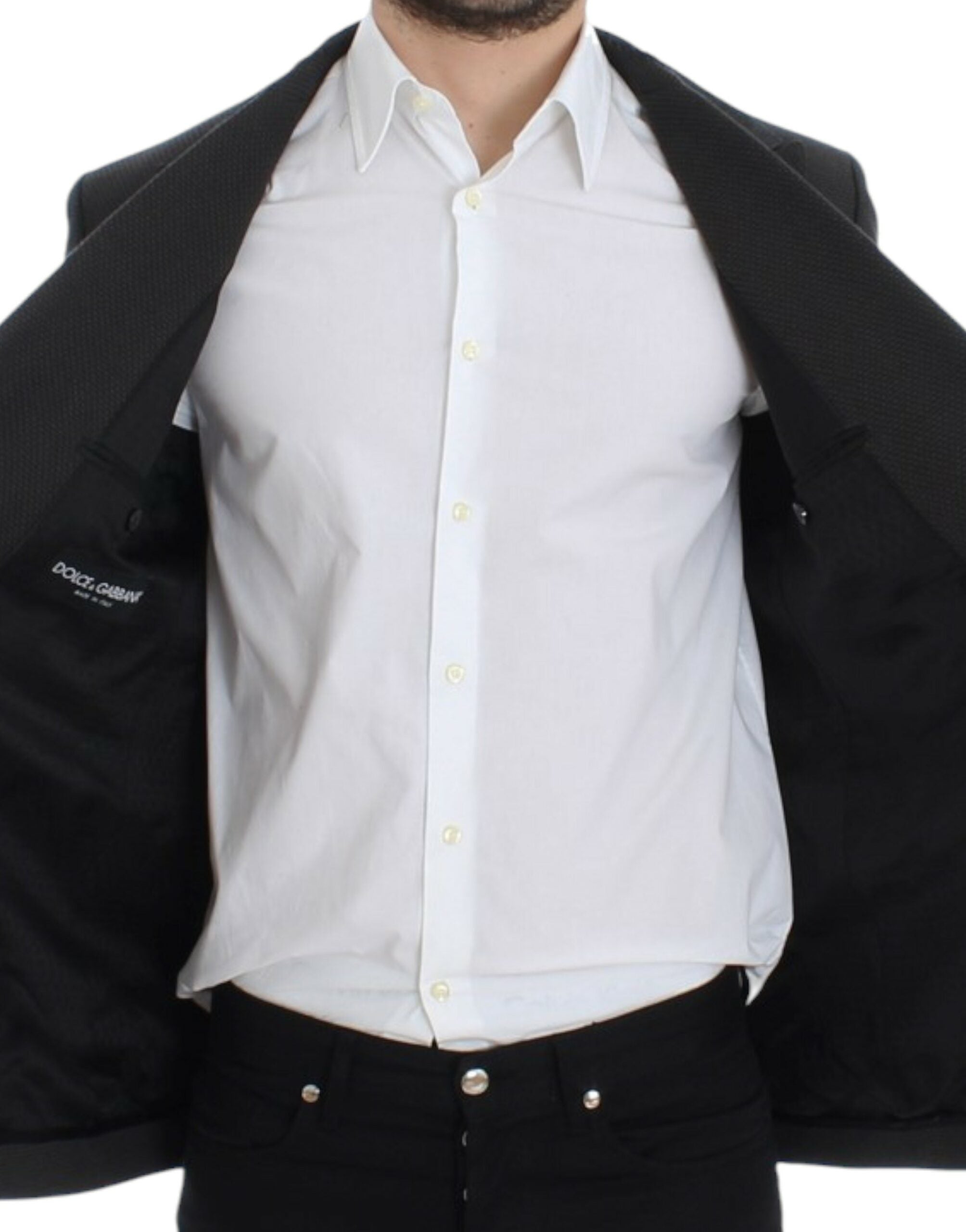 Elegant Slim Fit Double Breasted Blazer - ventzia