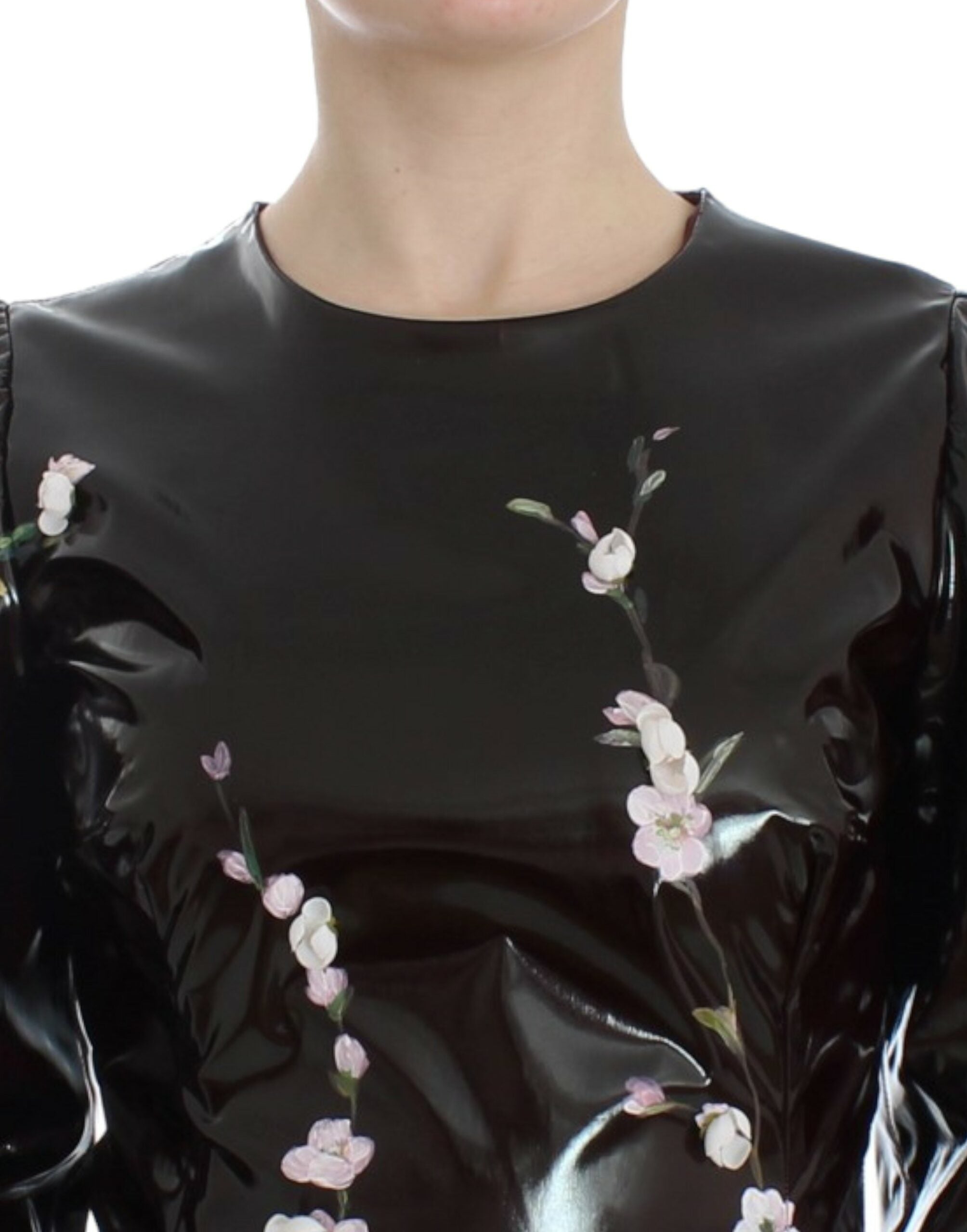 Elegant Floral Sheath Cocktail Dress - ventzia