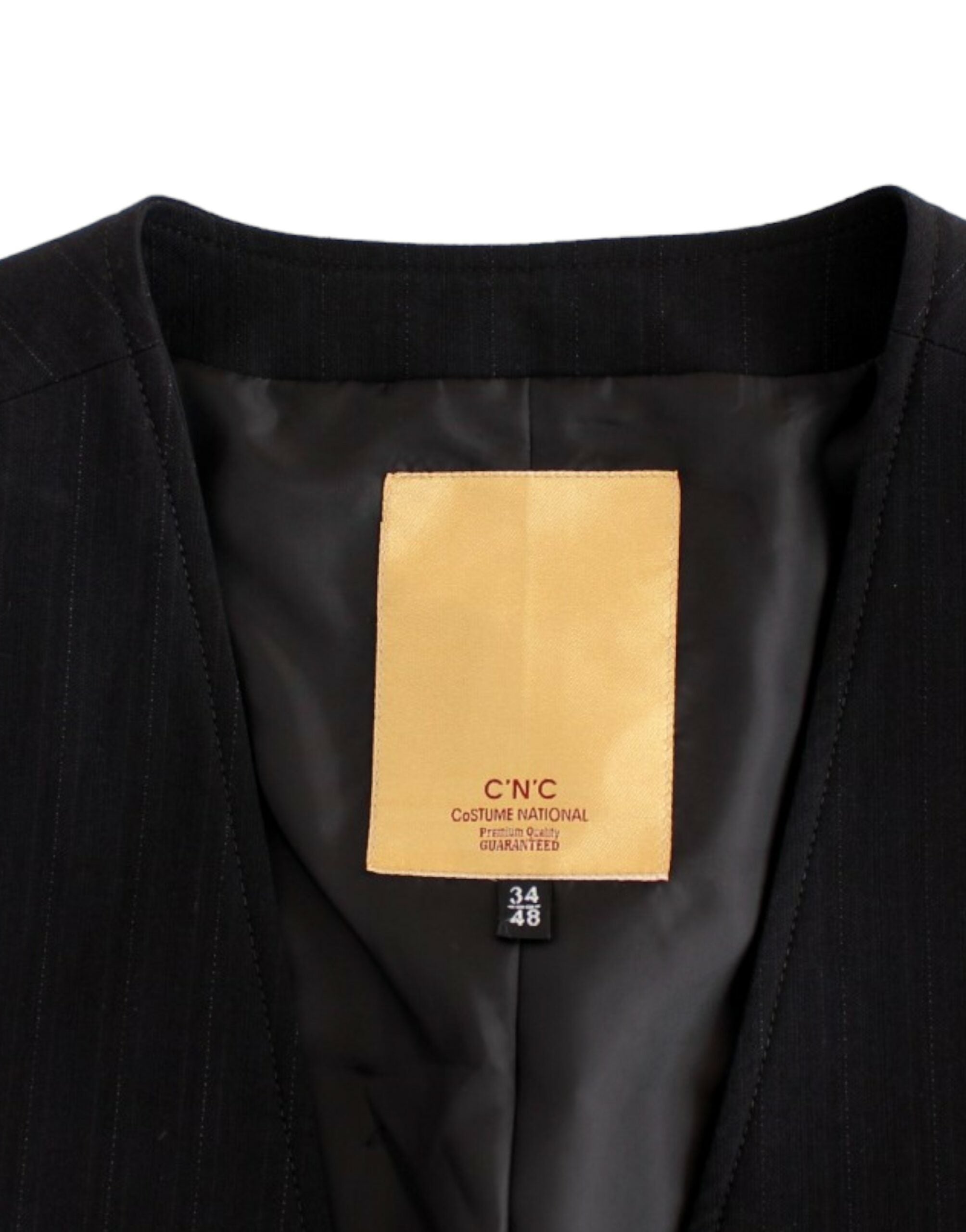 Elegant Striped Casual Vest - Cotton Blend - ventzia