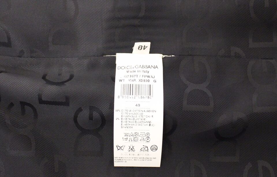 Elegant Gray Striped Wool-Silk Dress Vest - ventzia