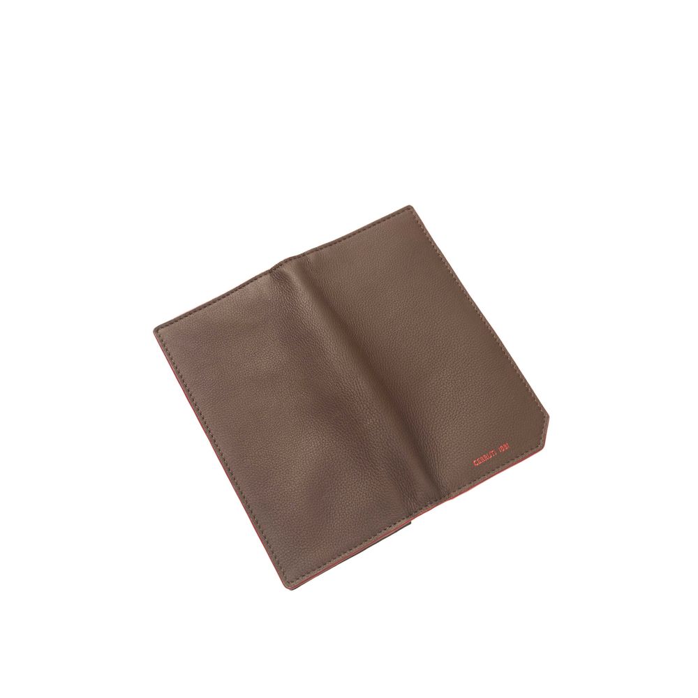 Brown Calfskin Men Wallet - ventzia