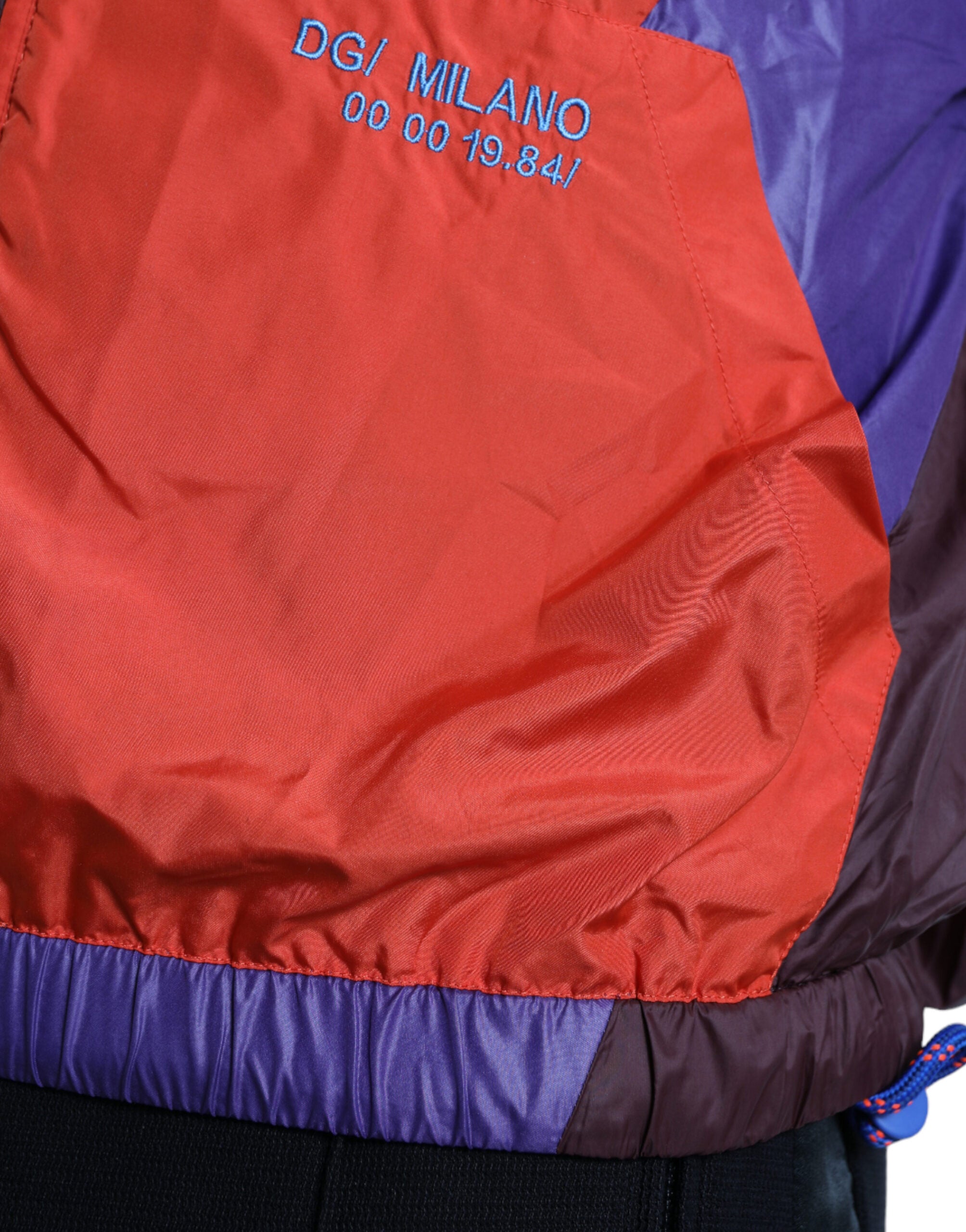 Multicolor Color Windbreaker Jacket - ventzia