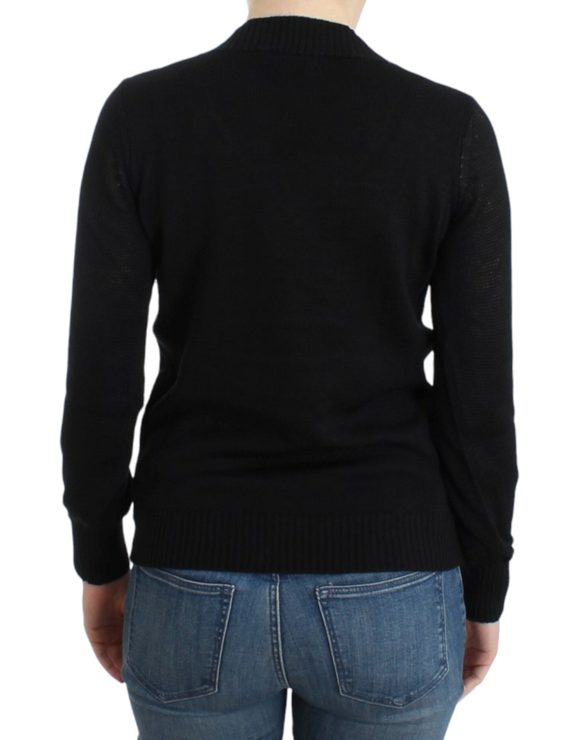Elegant V-Neck Lightweight Sweater - ventzia