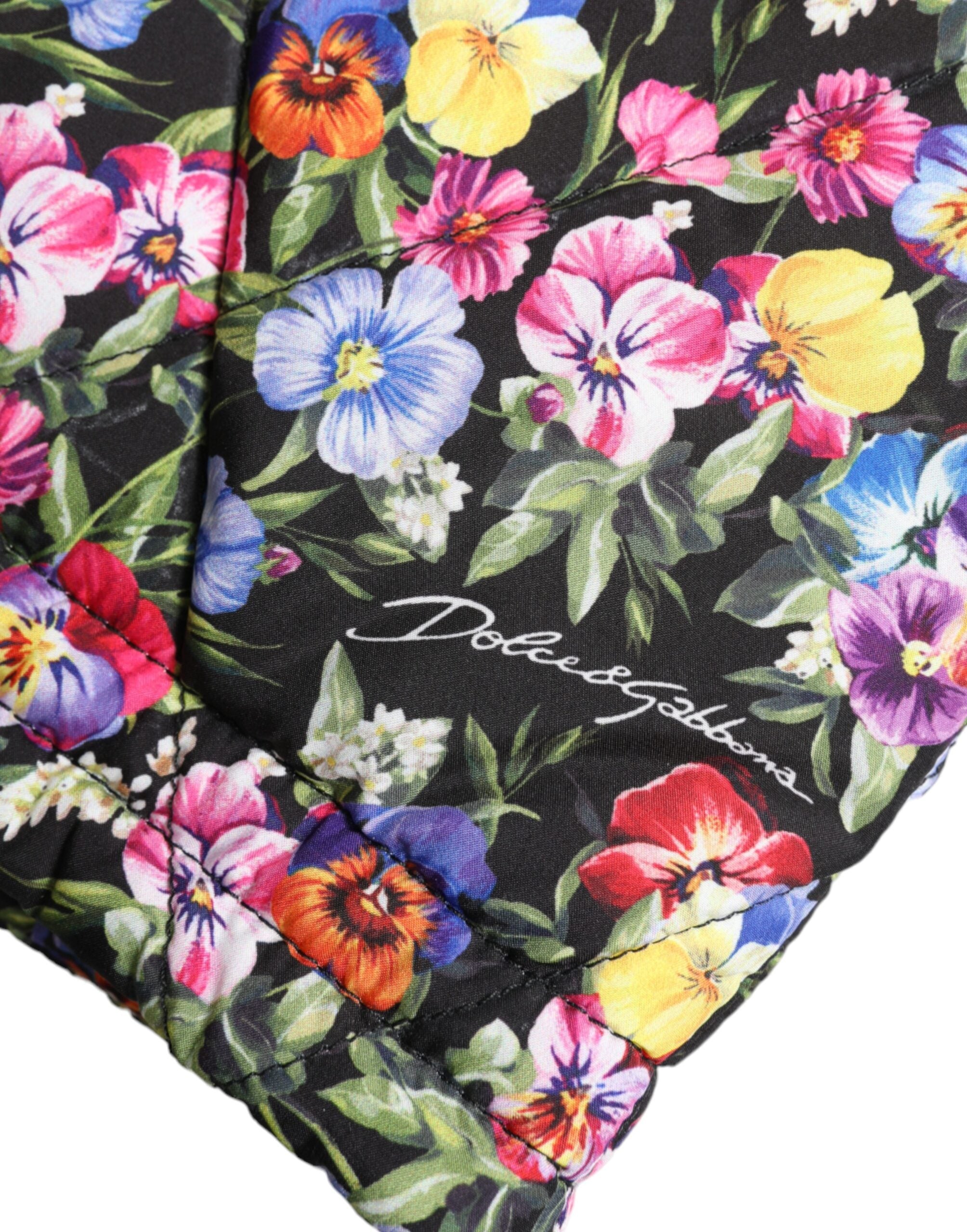 Multicolor Floral High Waist Hot Pants Shorts - ventzia
