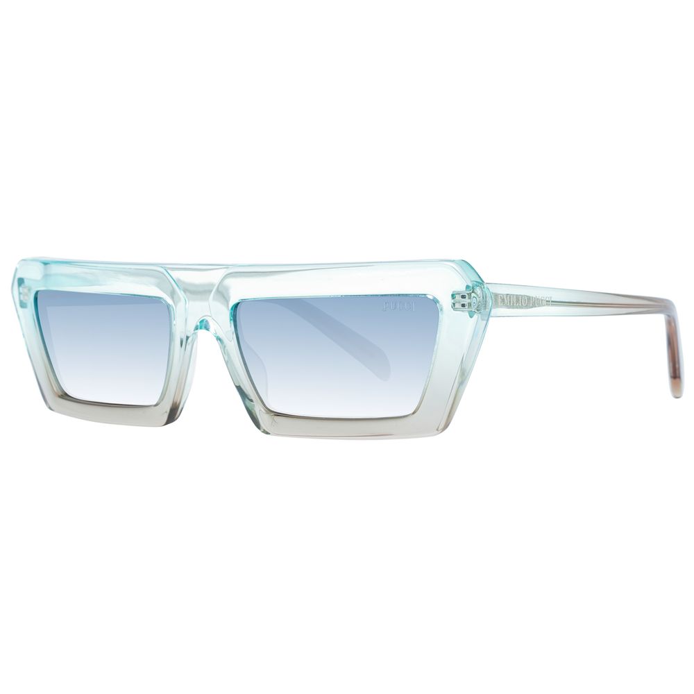 Turquoise Plastic Sunglasses - ventzia