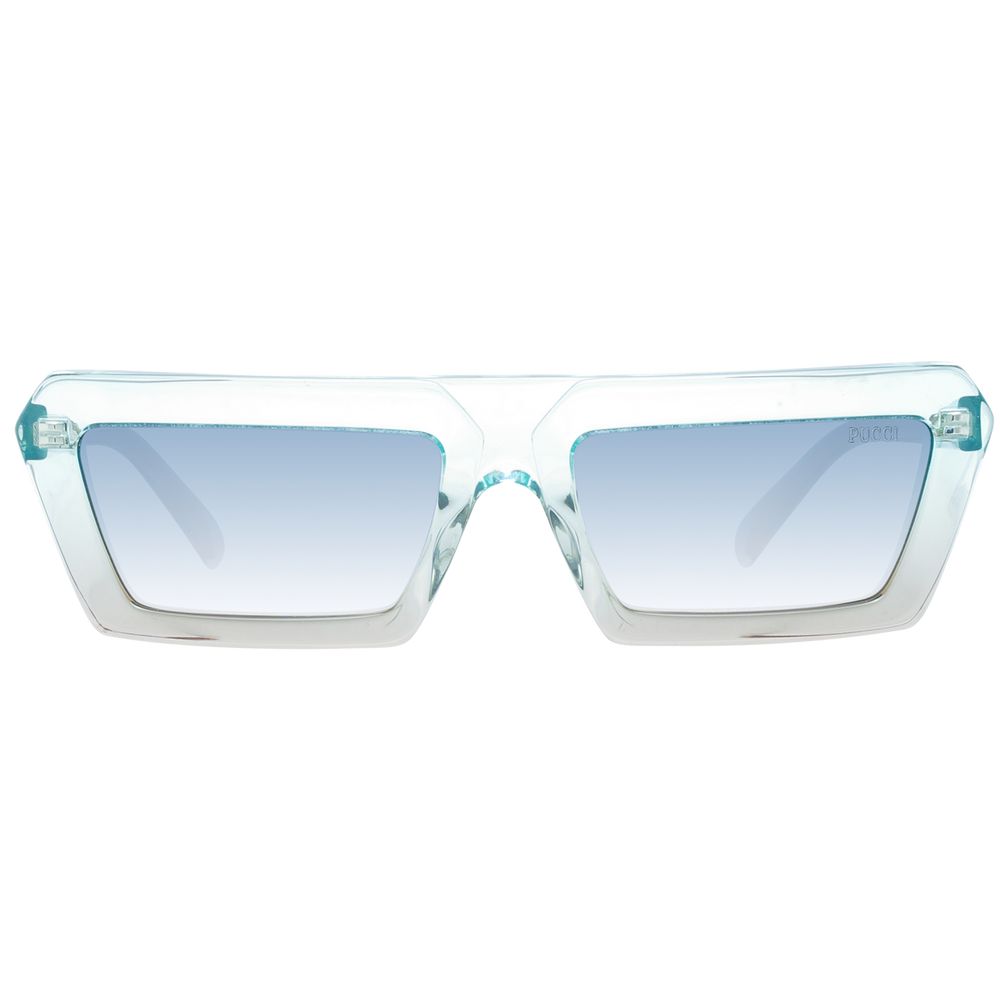 Turquoise Plastic Sunglasses - ventzia