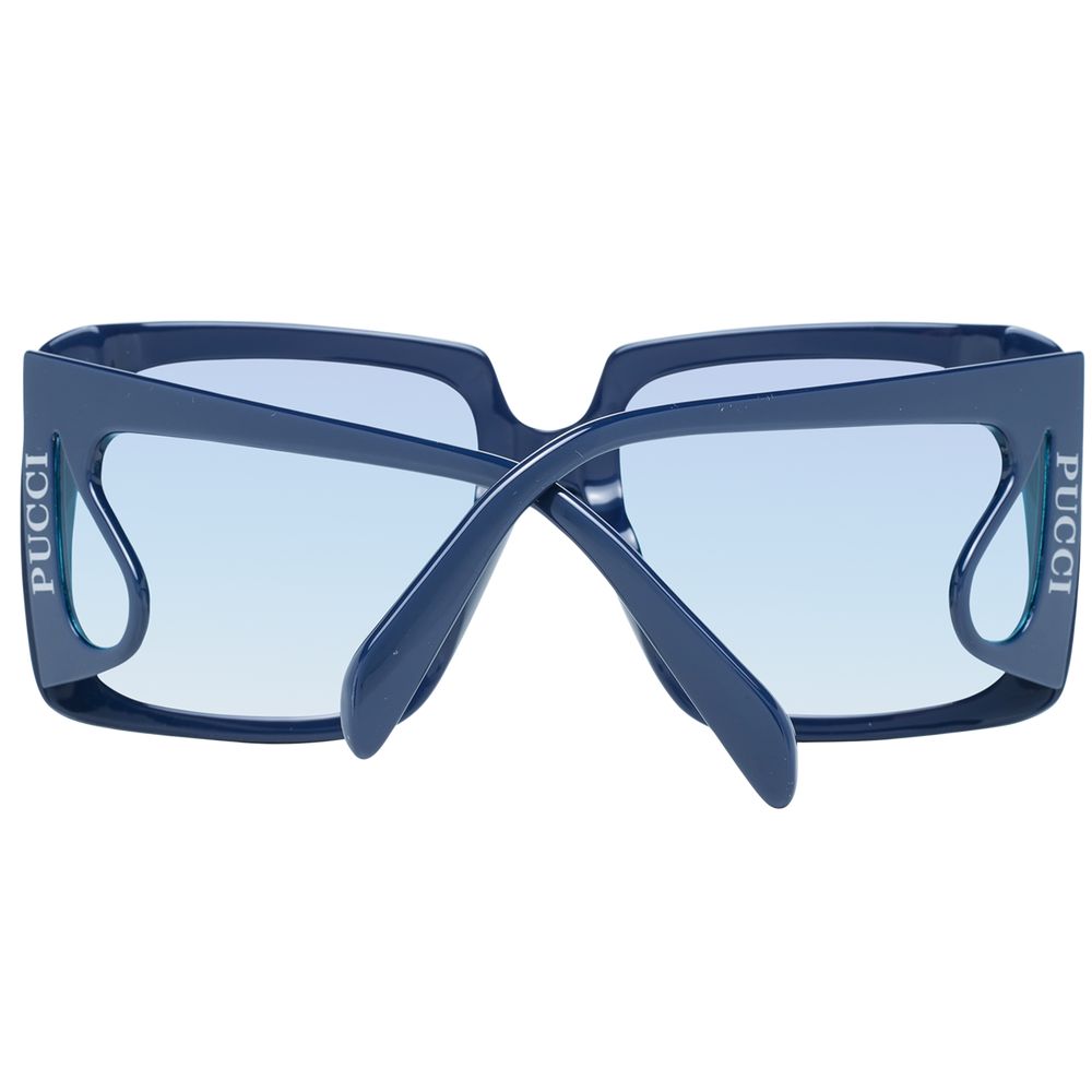 Blue Plastic Sunglasses - ventzia
