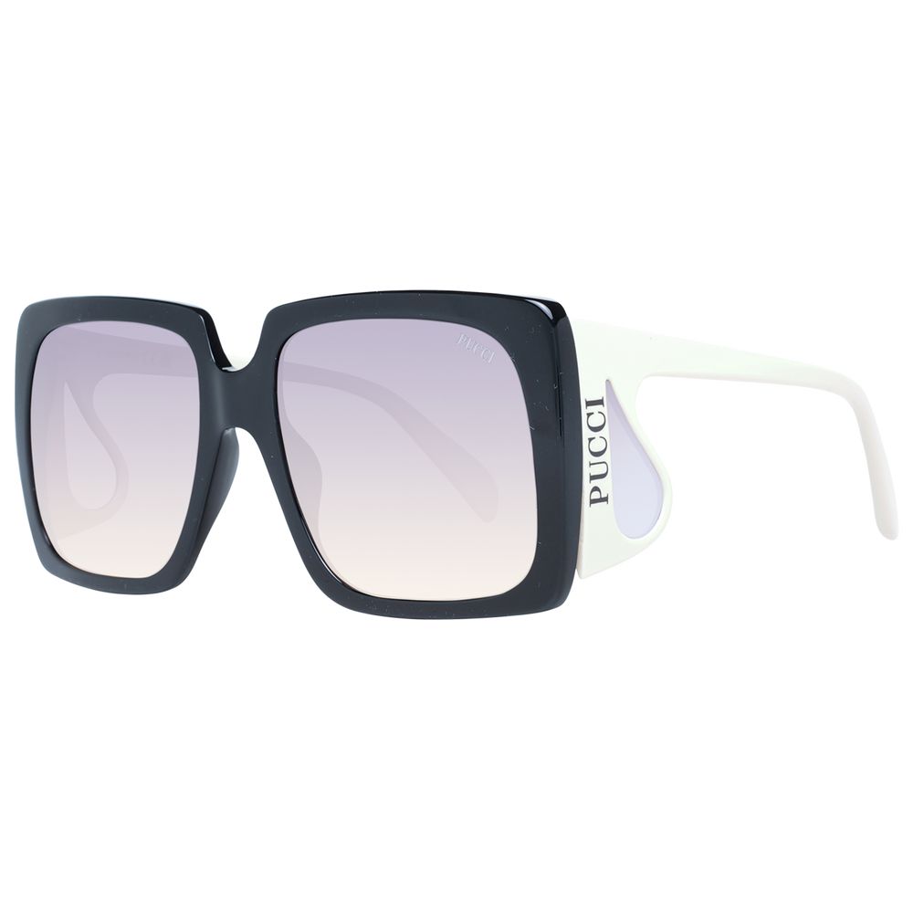 Black Plastic Sunglasses - ventzia