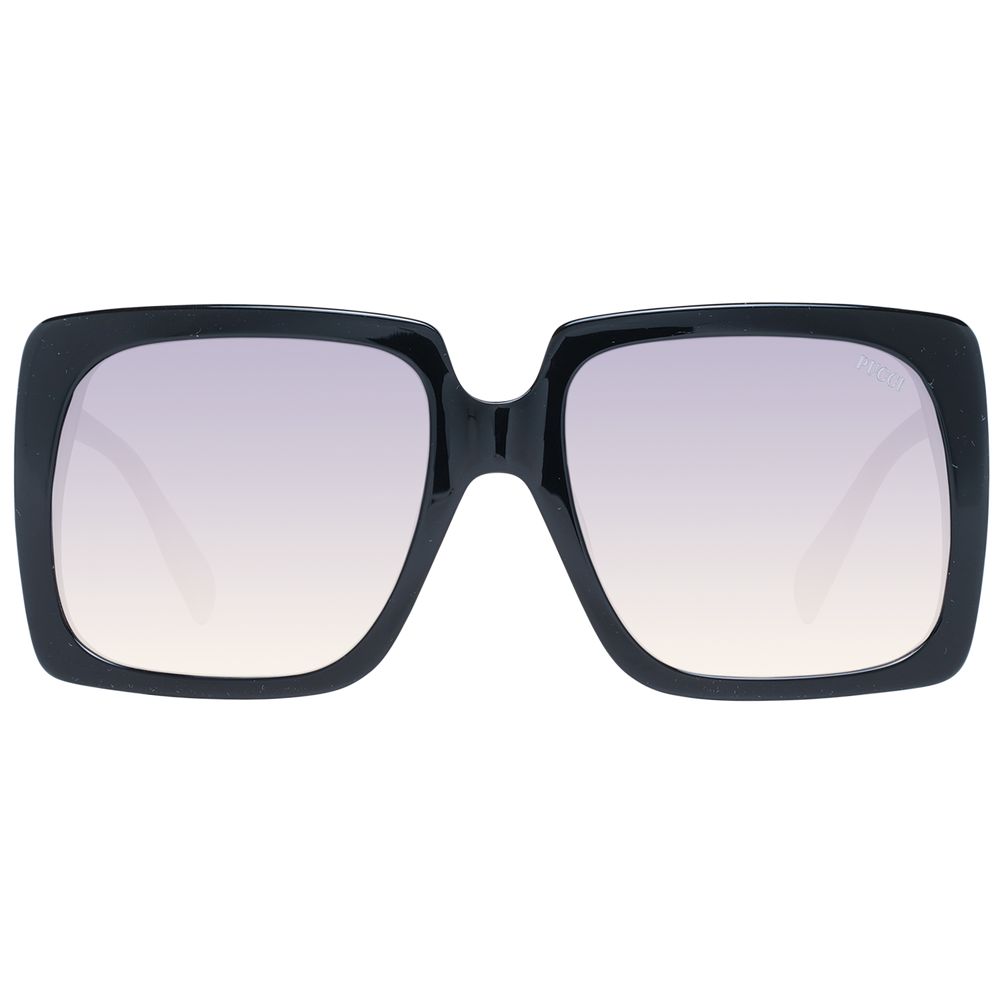 Black Plastic Sunglasses - ventzia