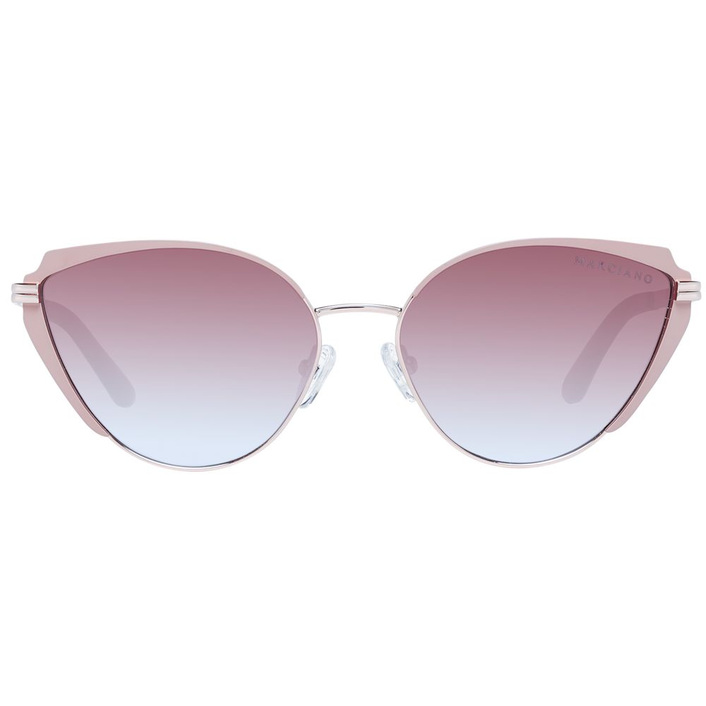 Rose Gold Metal Sunglasses - ventzia