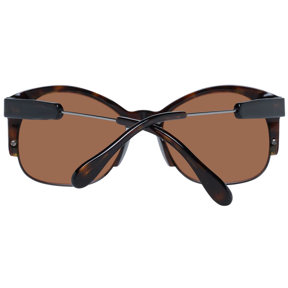 Brown Acetate & Metal Sunglasses - ventzia