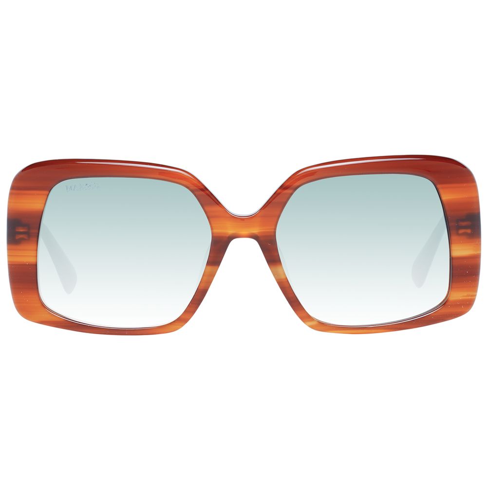 Brown Plastic Sunglasses - ventzia