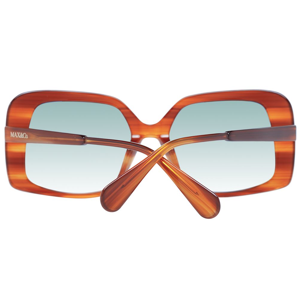 Brown Plastic Sunglasses - ventzia