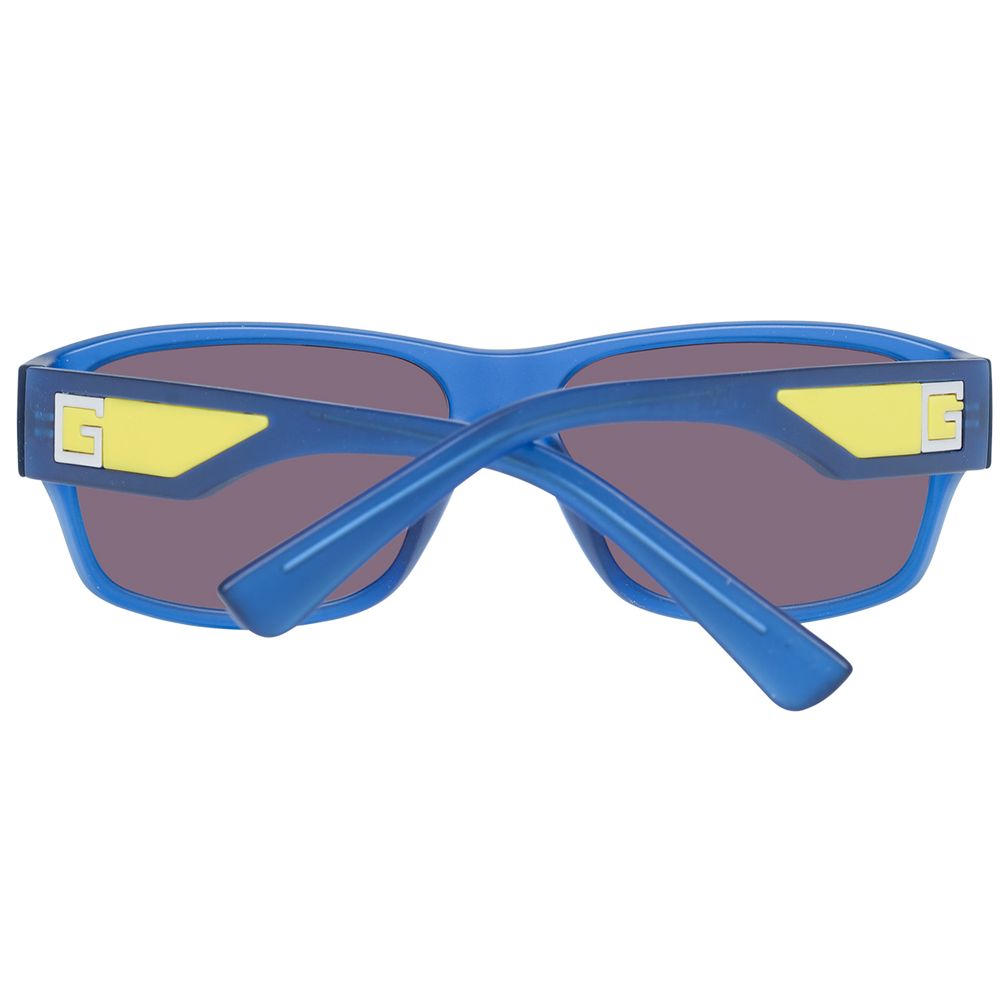 Blue Plastic Sunglasses - ventzia