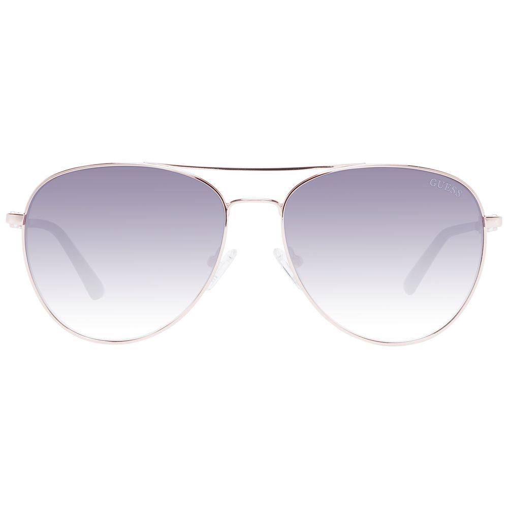 Rose Gold Metal Sunglasses - ventzia