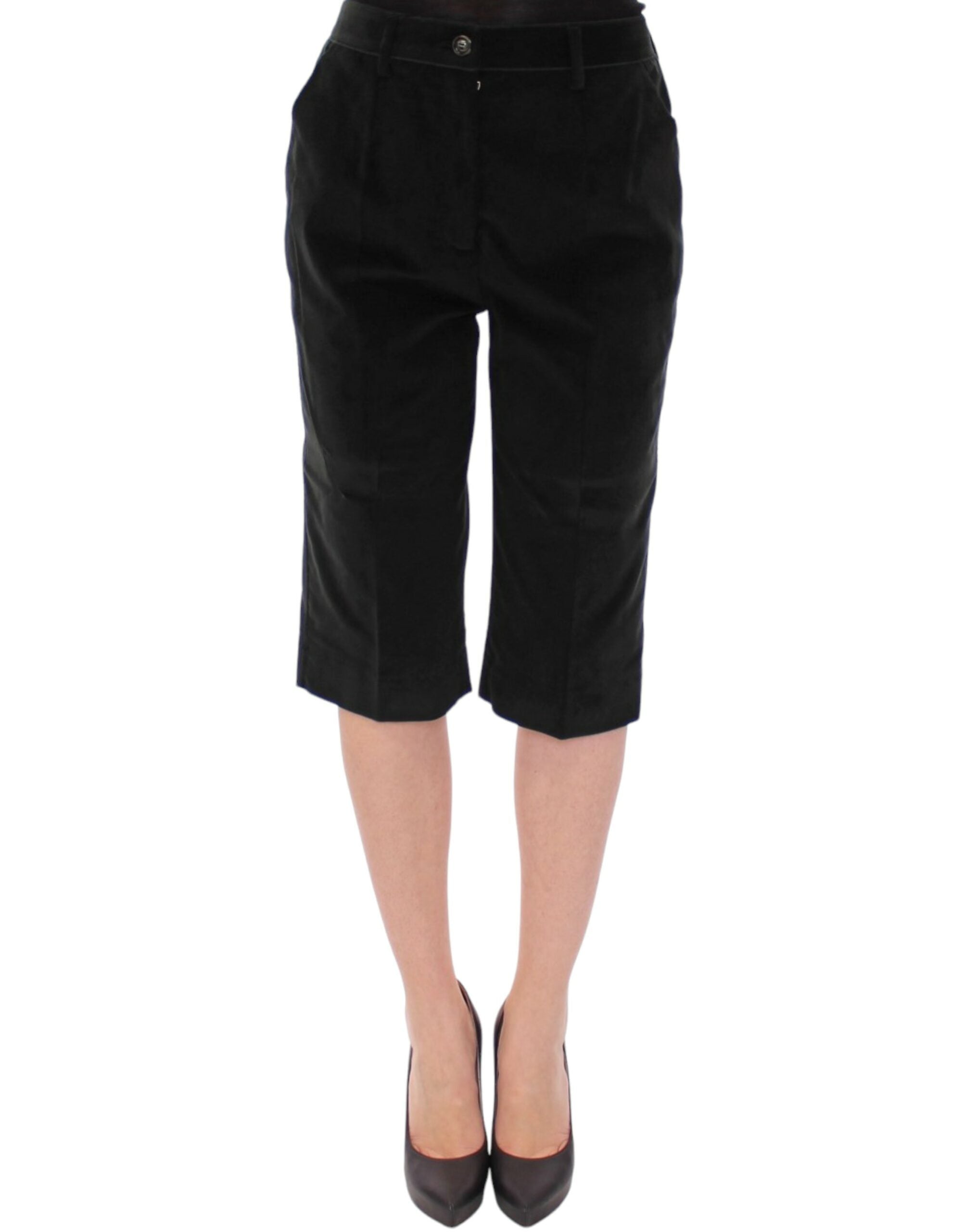 Elegant Designer Black Shorts - ventzia