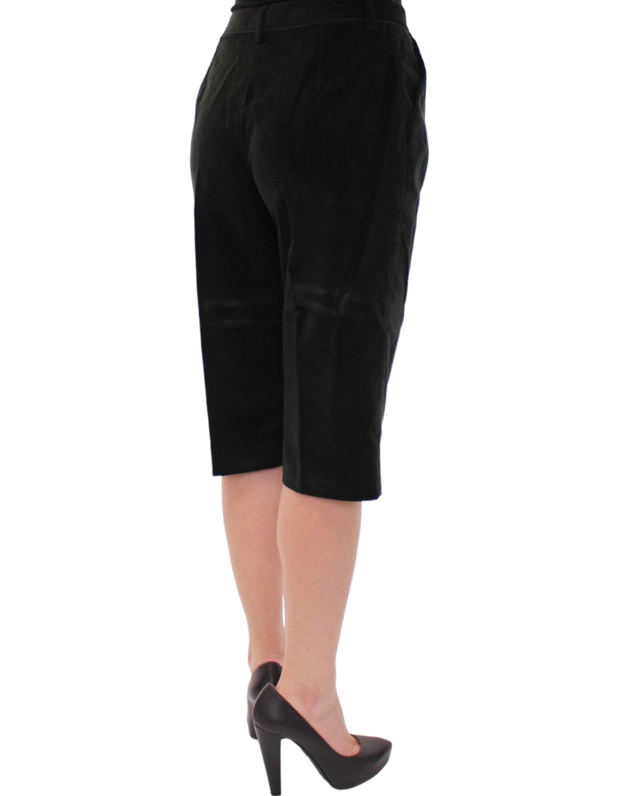 Elegant Designer Black Shorts - ventzia