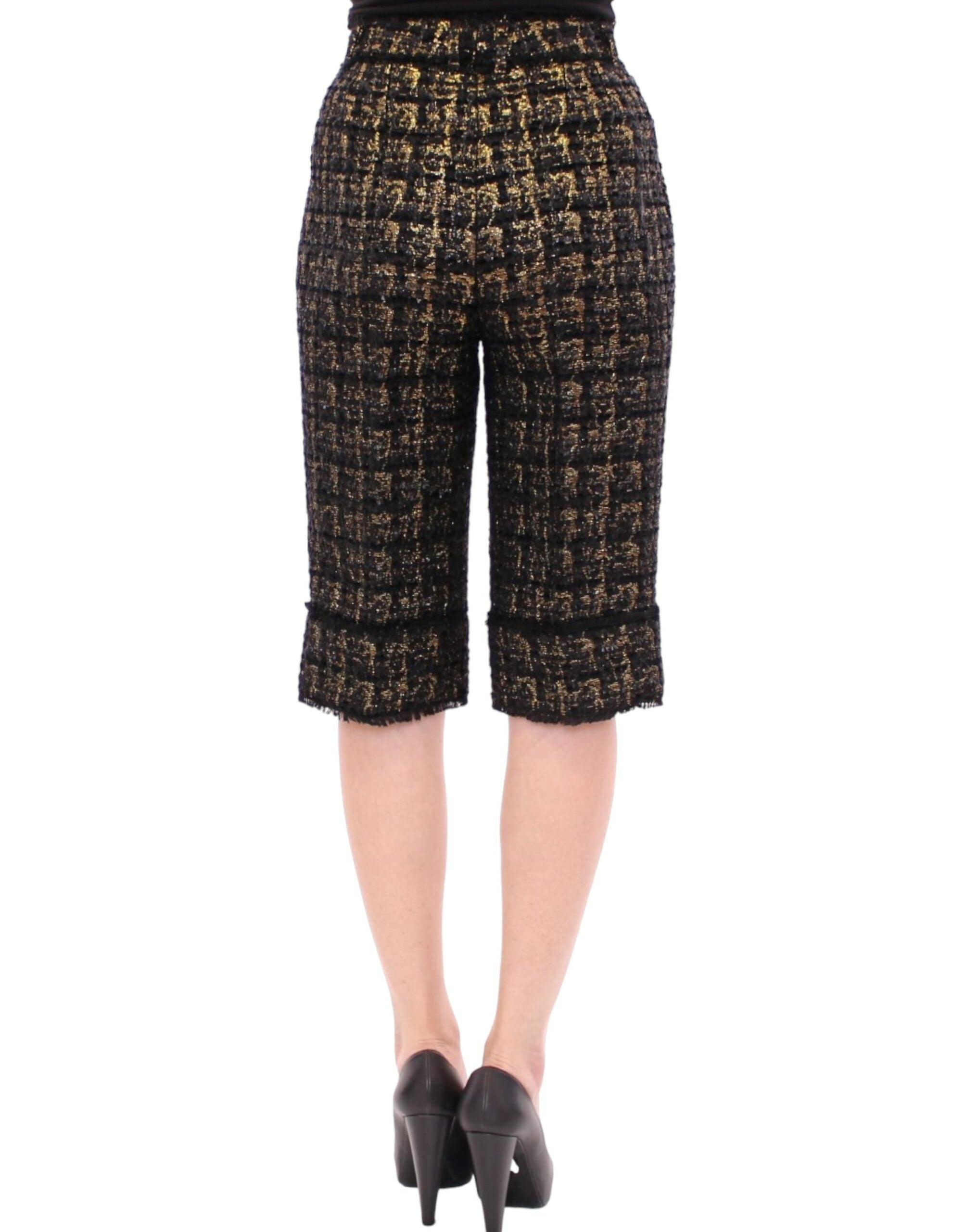 Elegant Designer Woven Shorts - ventzia
