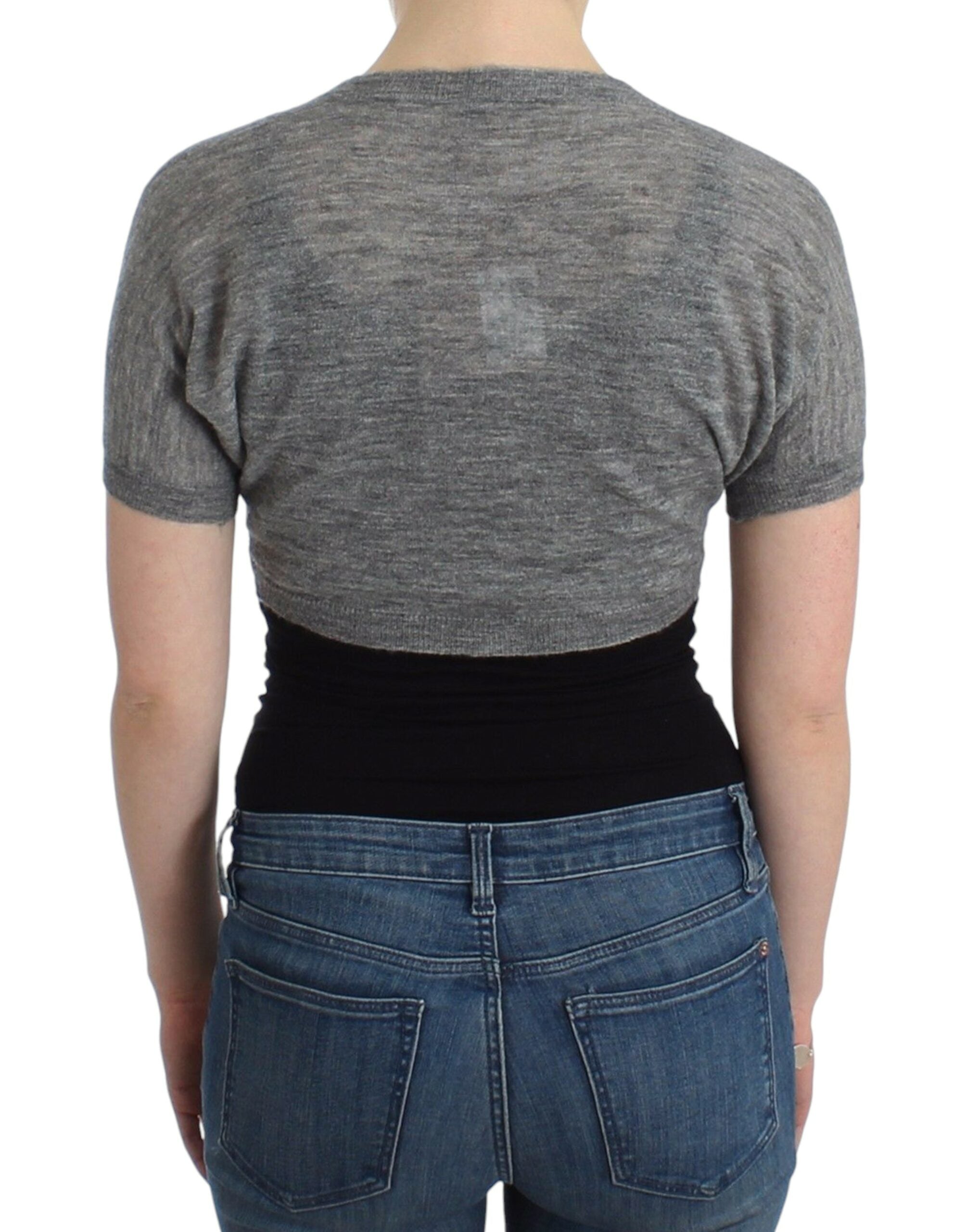 Chic Alpaca Wool Blend Bolero - ventzia