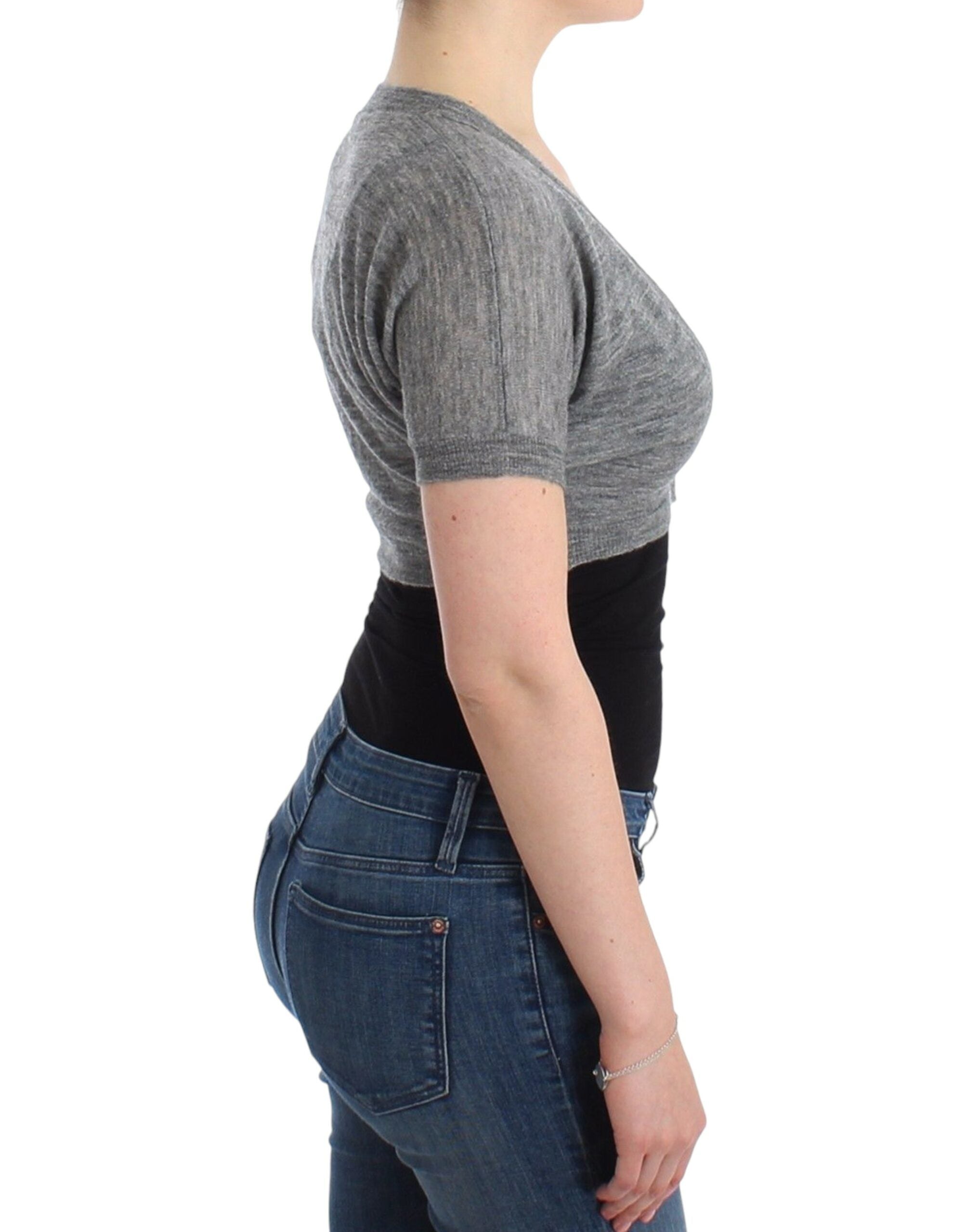 Chic Alpaca Wool Blend Bolero - ventzia