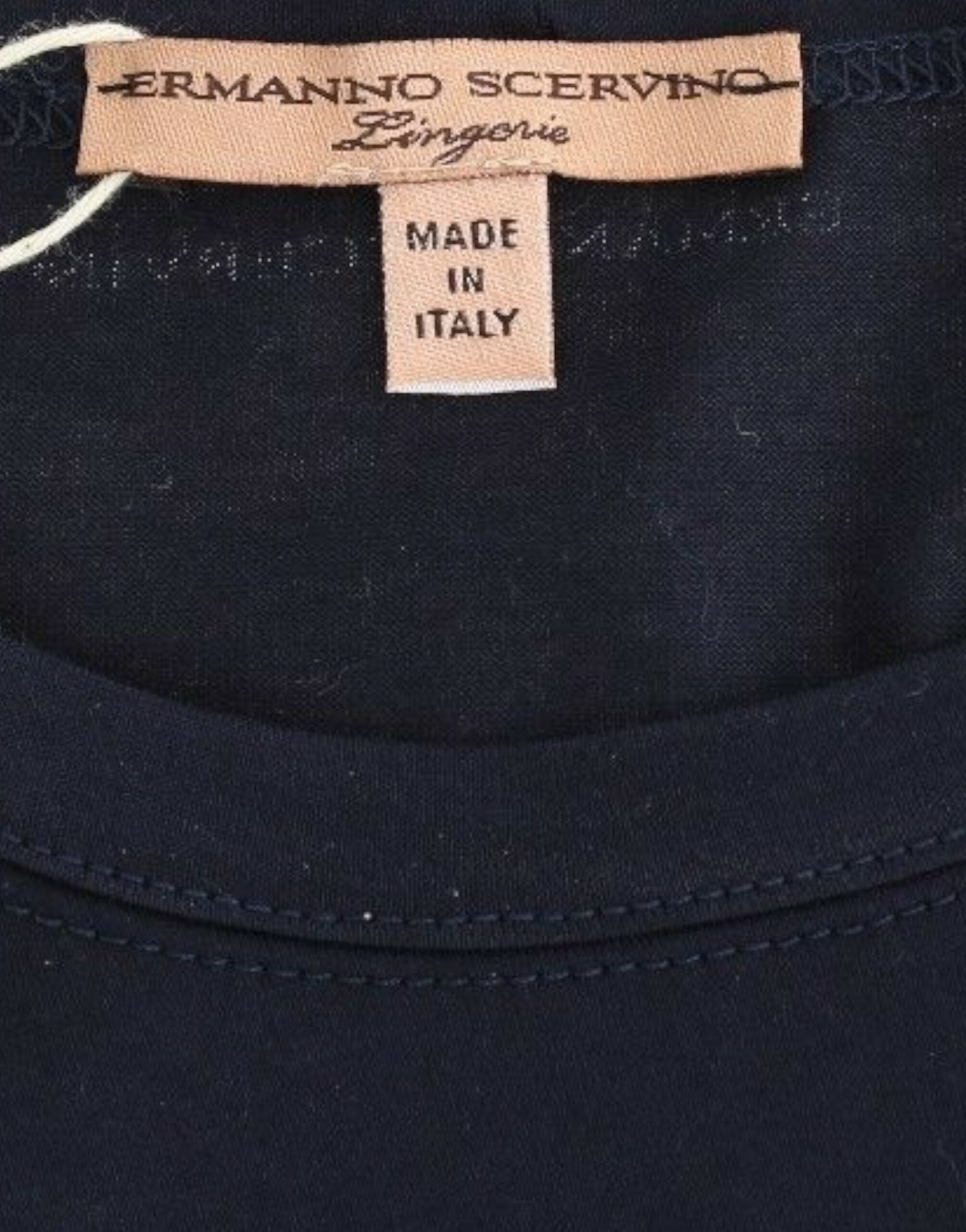 Elegant Blue Cotton Sweater - ventzia