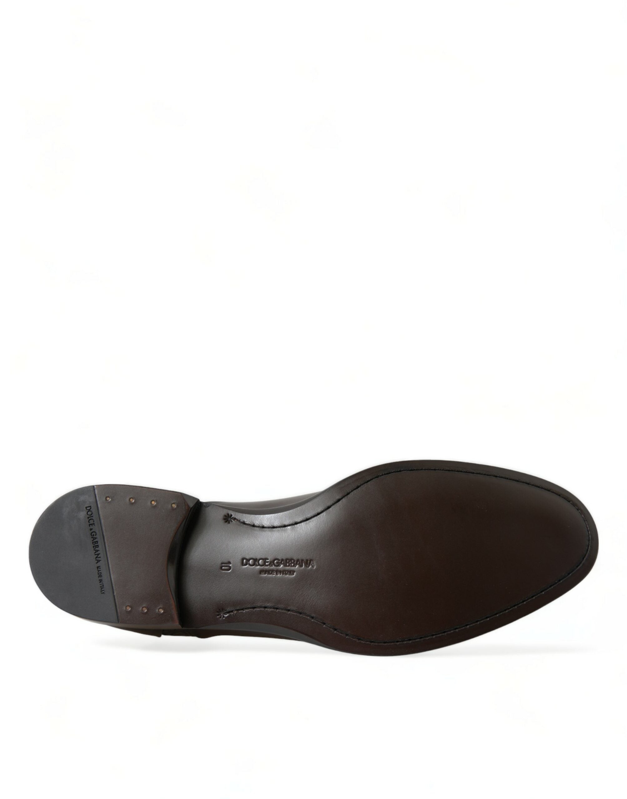 Brown Exotic Leather Formal Men Dress Shoes - ventzia