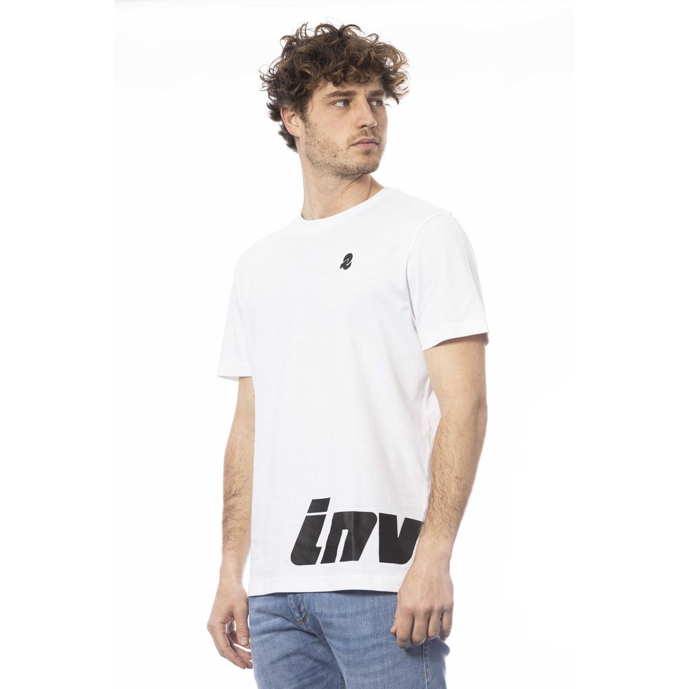 White Cotton Men T-Shirt - ventzia