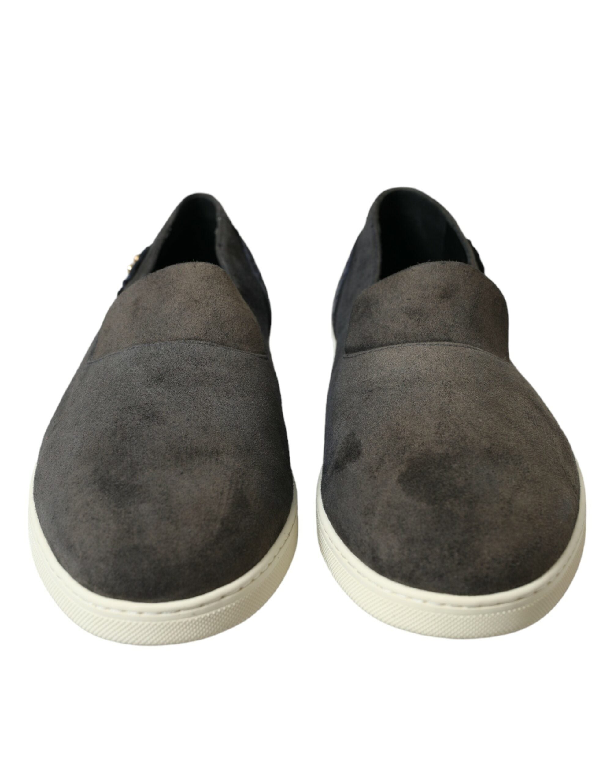 Blue Suede Caiman Men Loafers Slippers Shoes - ventzia