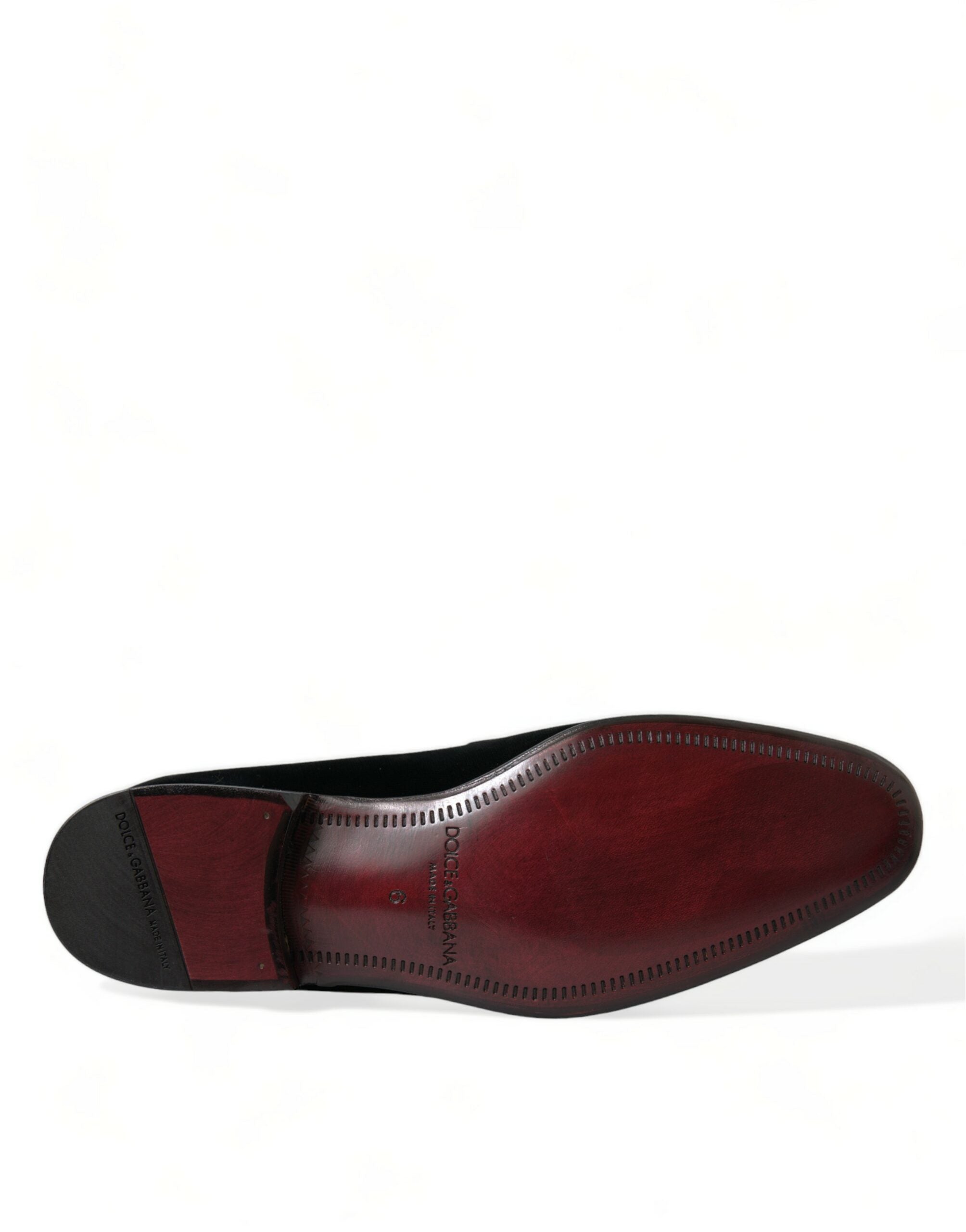 Black Velvet Loafers Formal Dress Shoes - ventzia
