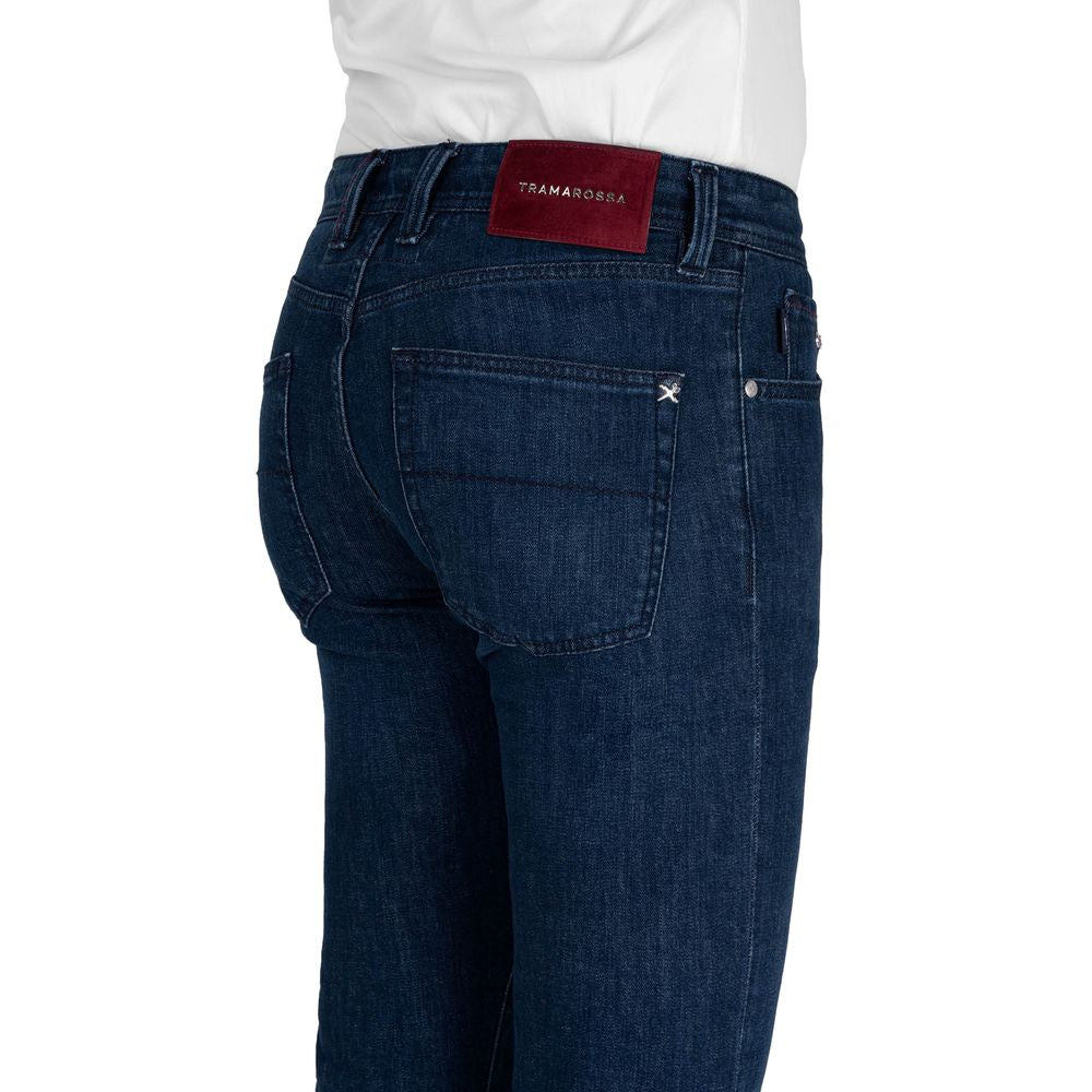 Blue Cotton Men Jeans
