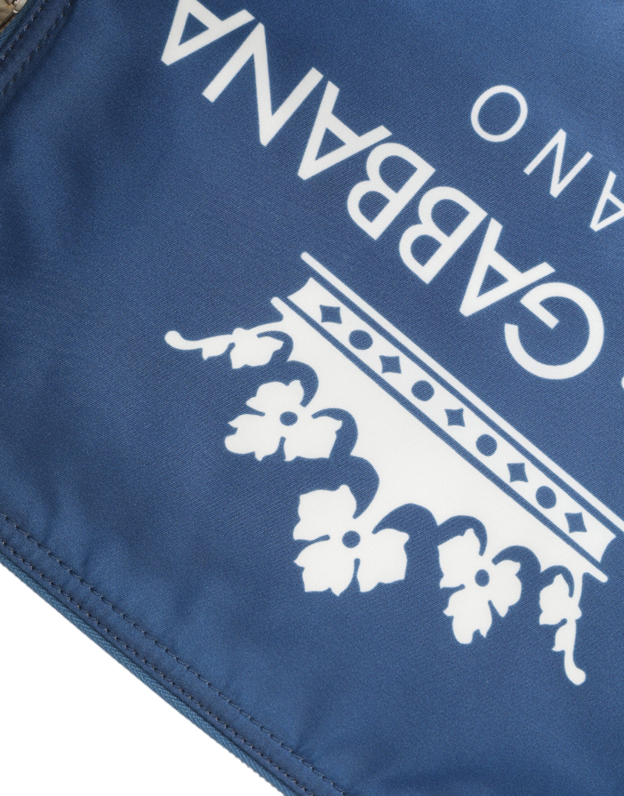 Blue DG Milano Print Nylon Pouch Clutch Men Bag - ventzia